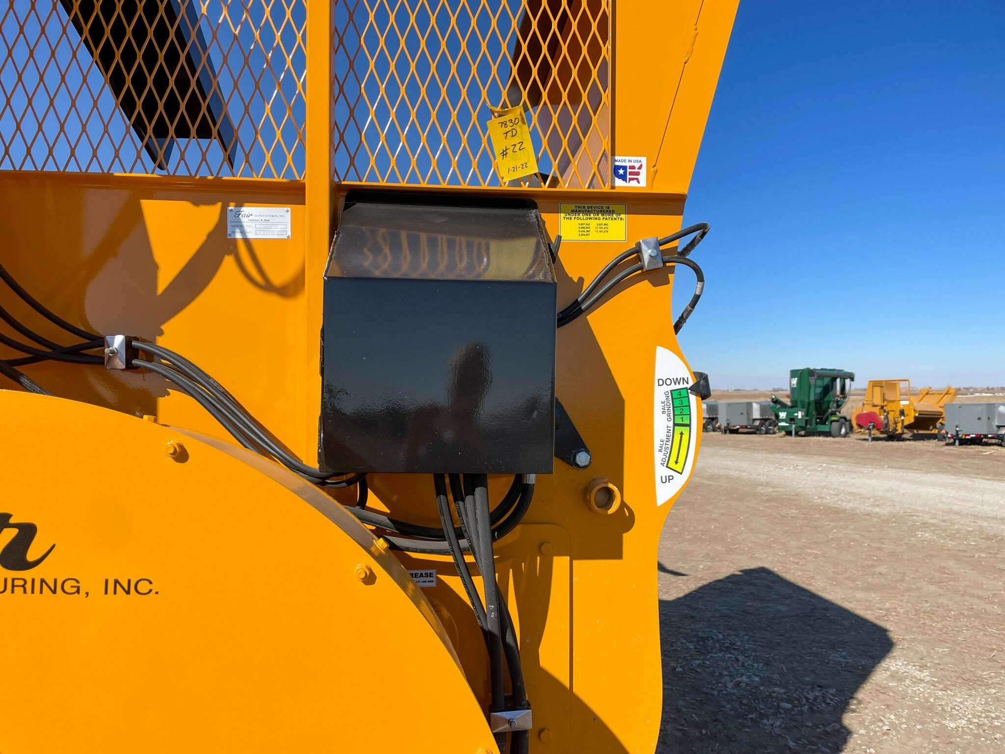 2026 Fair Mfg 7830TD Bale Processor