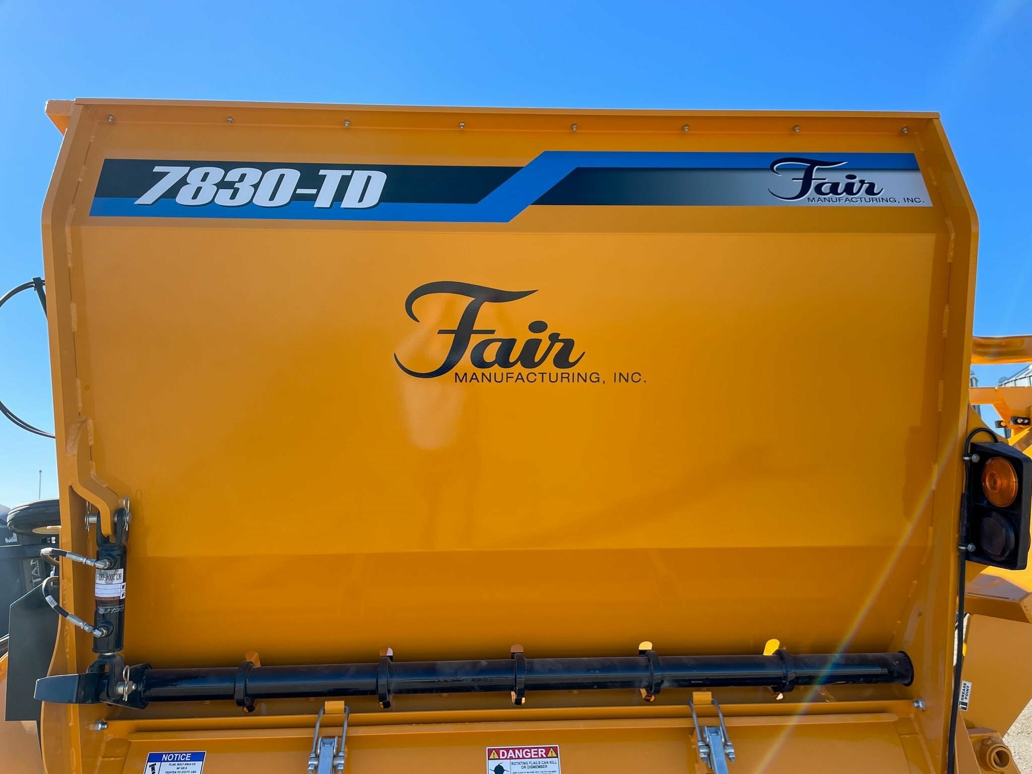 2026 Fair Mfg 7830TD Bale Processor