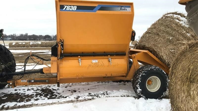 2026 Fair Mfg 7830 Bale Processor