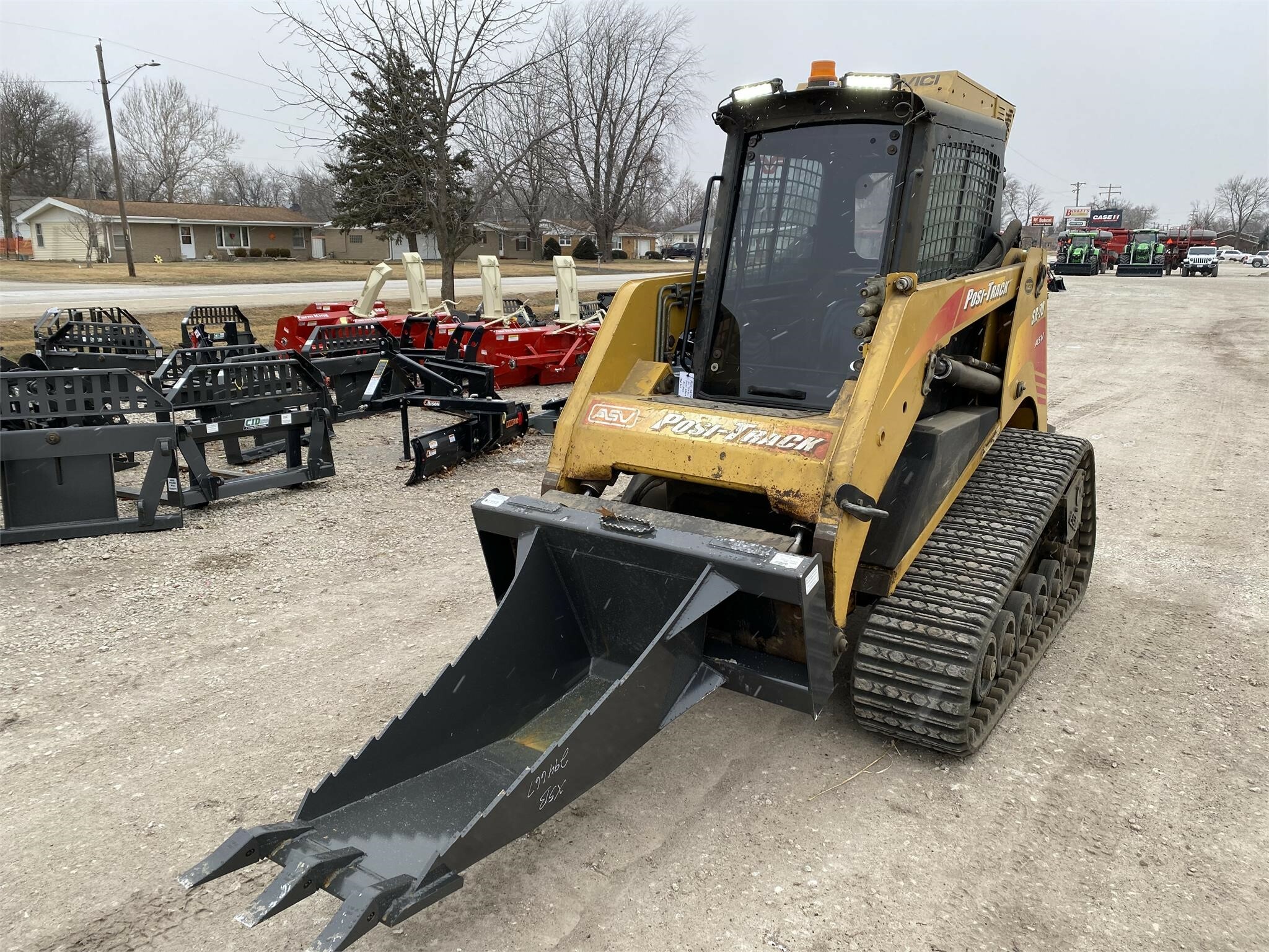 2022 CID Xtreme Stump Bucket Loader and Skid Steer Attachment 1,500