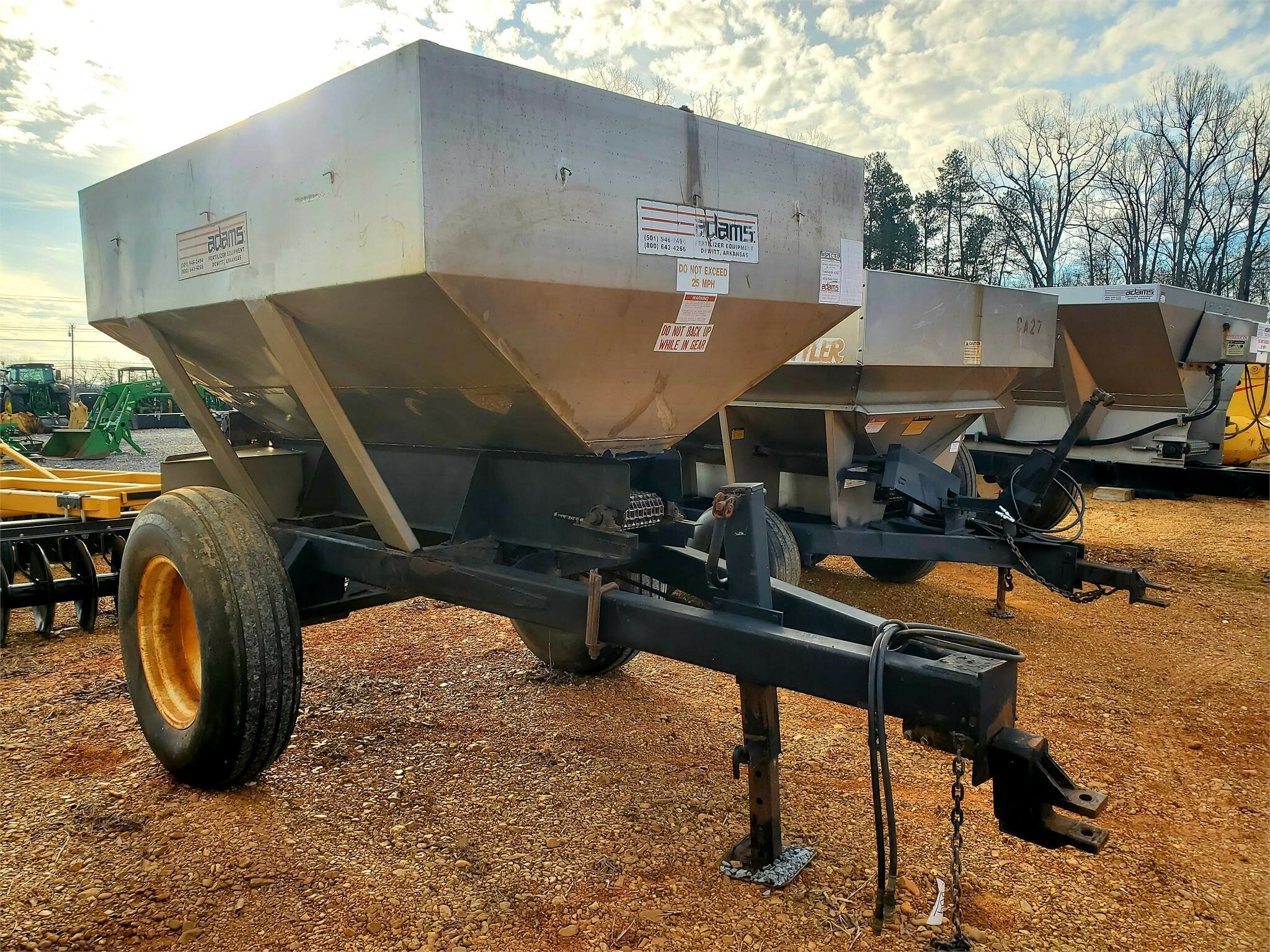 Adams Fertilizer Equipment 3T Pull-Type Fertilizer Spreader - $7,500 ...