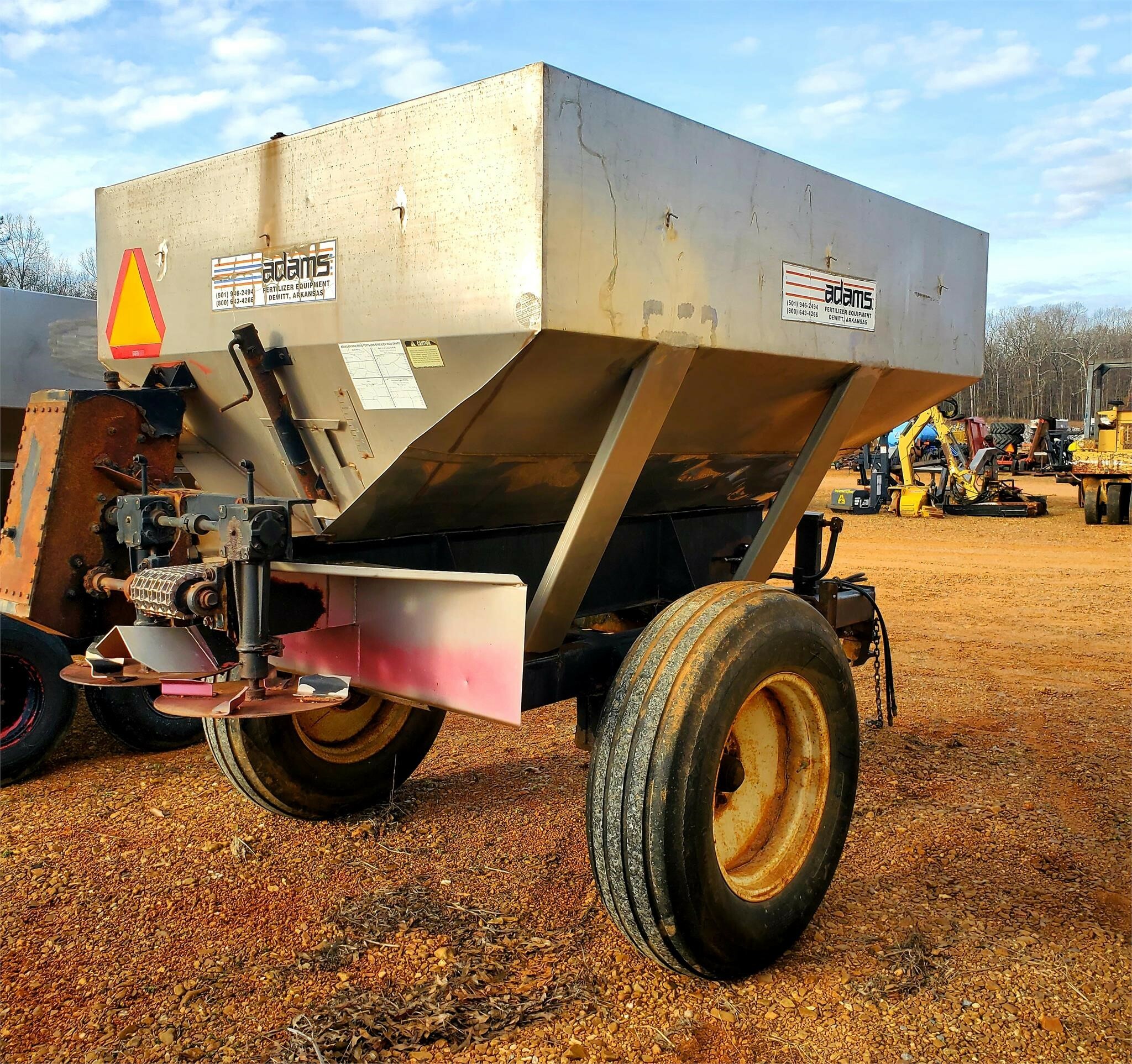Adams Fertilizer Equipment 3T Pull-Type Fertilizer Spreader - $7,500 ...