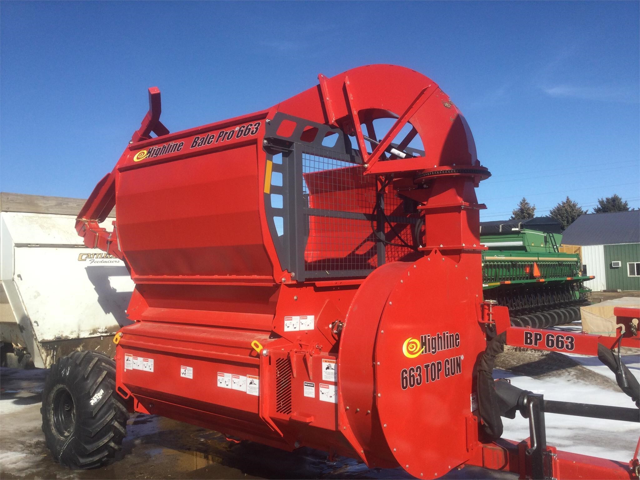 2024 Highline BP663 TOP GUN Bale Processor