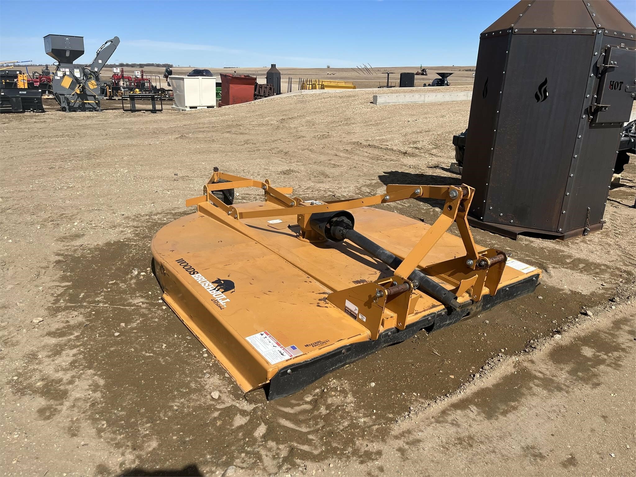 Woods BB84X Rotary Cutter 4,100 Machinery Pete