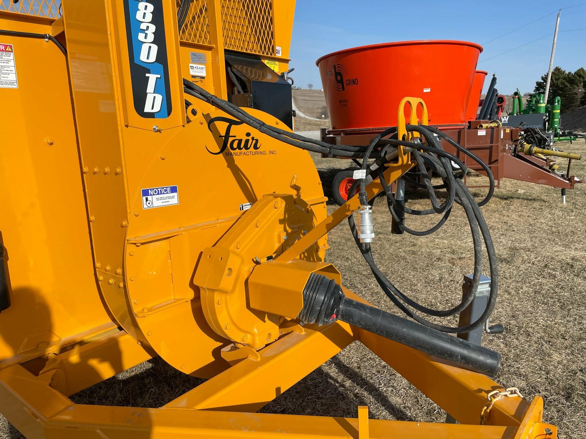 2026 Fair Mfg 7830TD Bale Processor