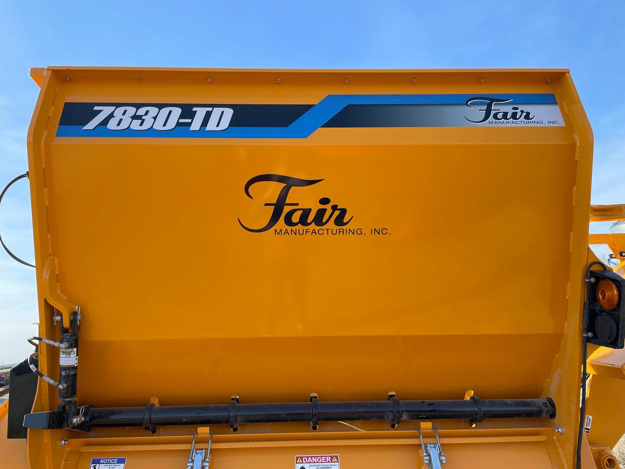 2026 Fair Mfg 7830TD Bale Processor