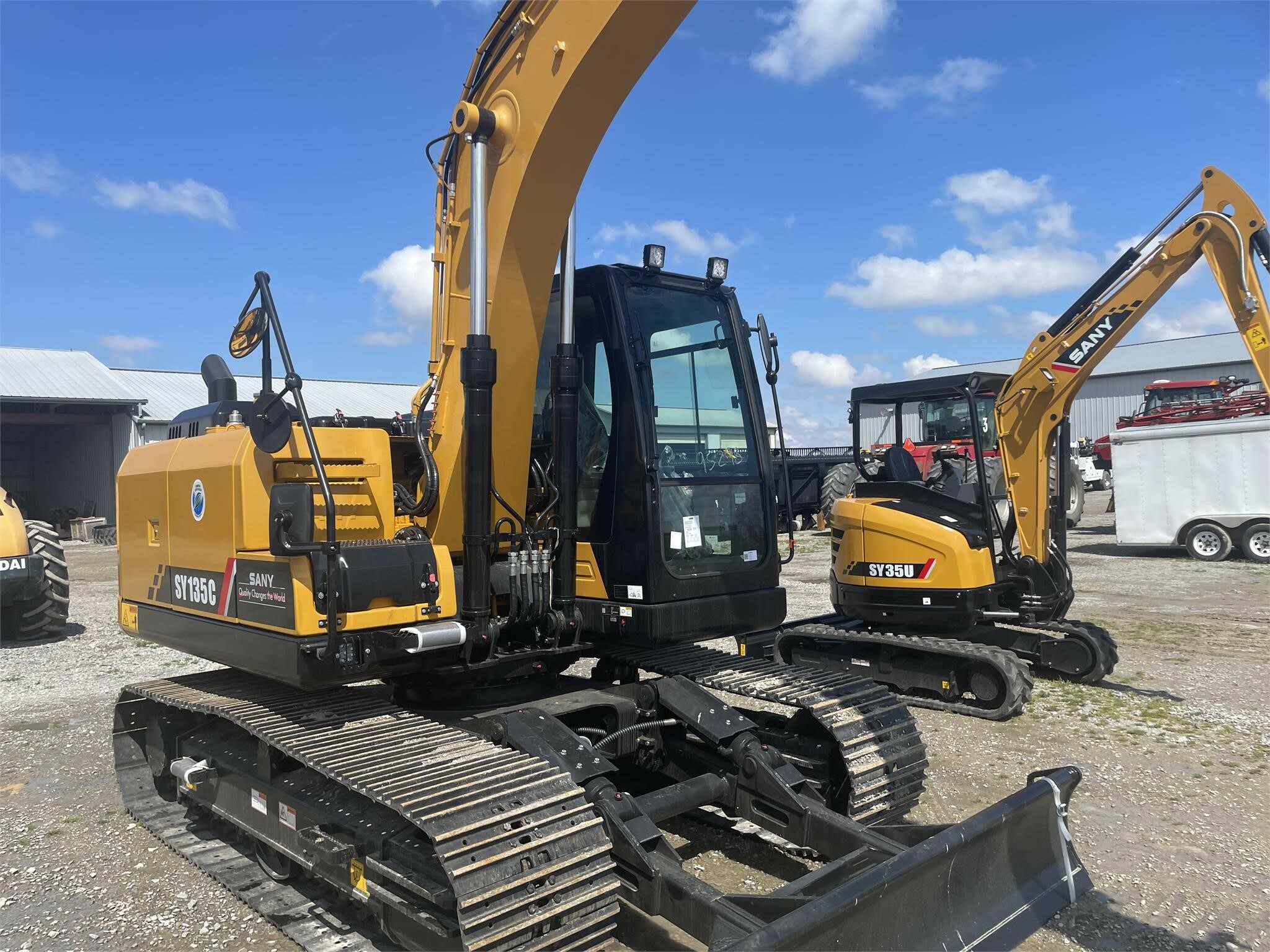 2022 Sany SY135C Excavators And Mini Excavator Call Machinery Pete