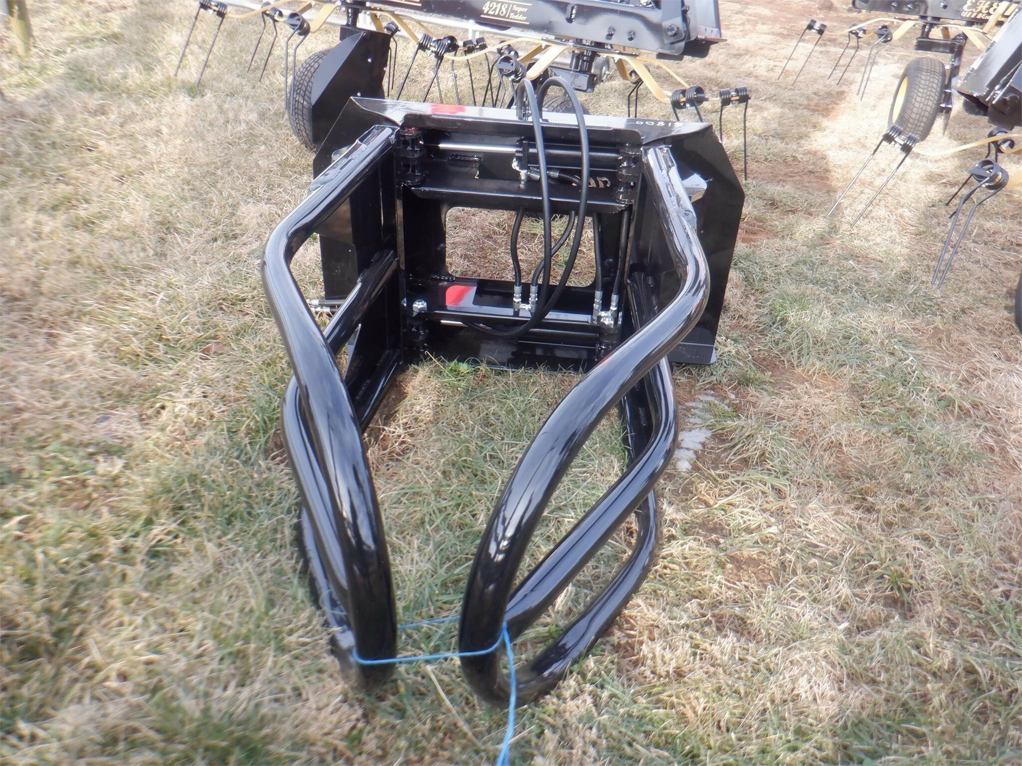 2024 Esch Hay Equipment BALE GRABBER Loader and Skid Steer Attachment 2,295 Machinery Pete
