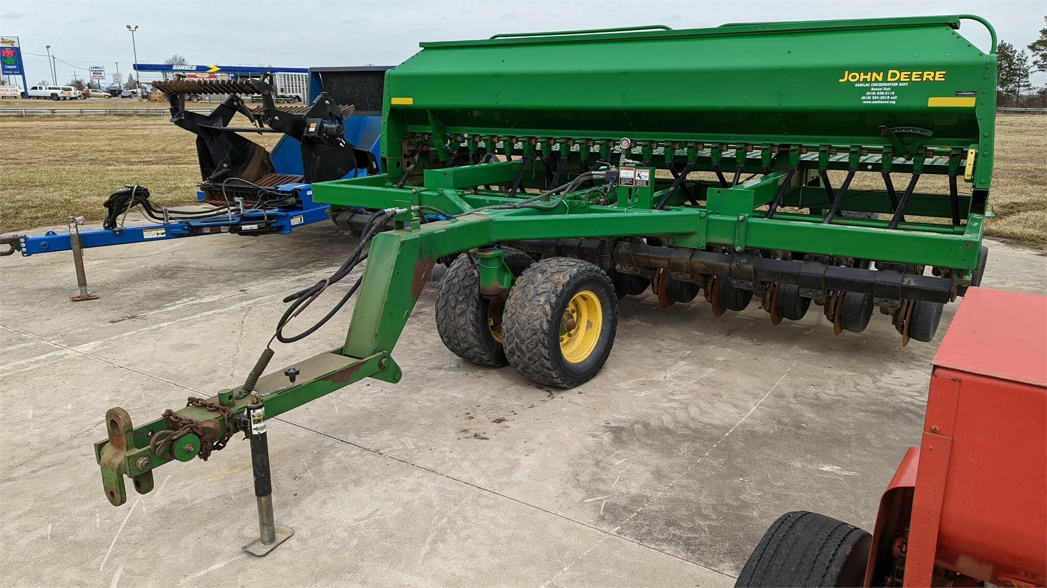 John Deere 1590 Drill 35,000 Machinery Pete