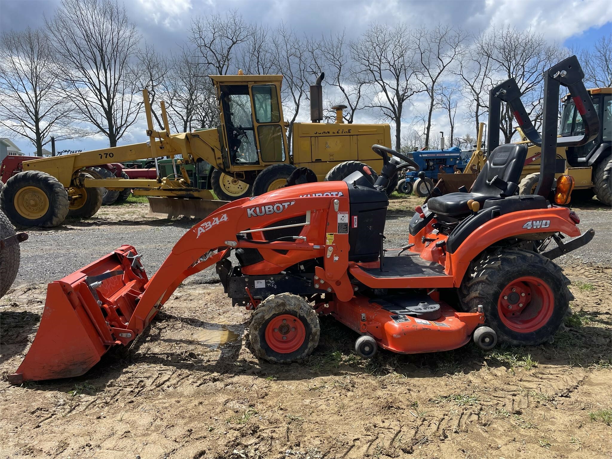 Kubota BX1880 Tractor 13,800 Machinery Pete