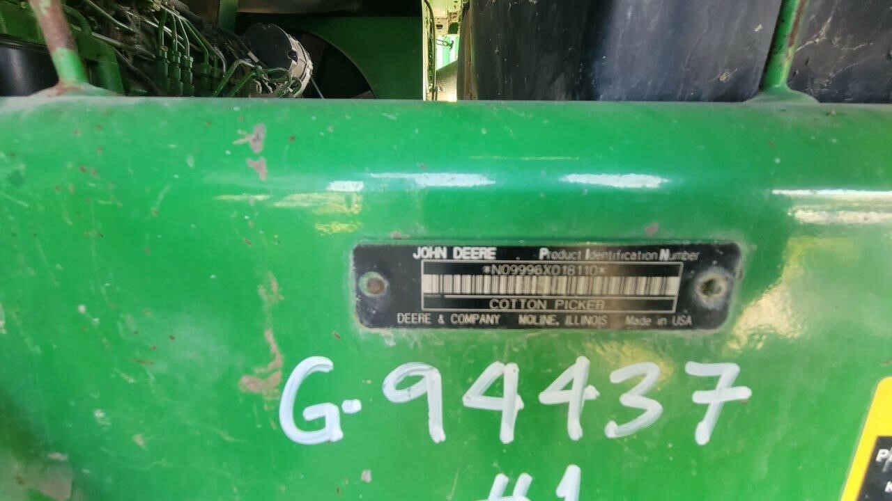 2007 John Deere 9996 Cotton Equipment