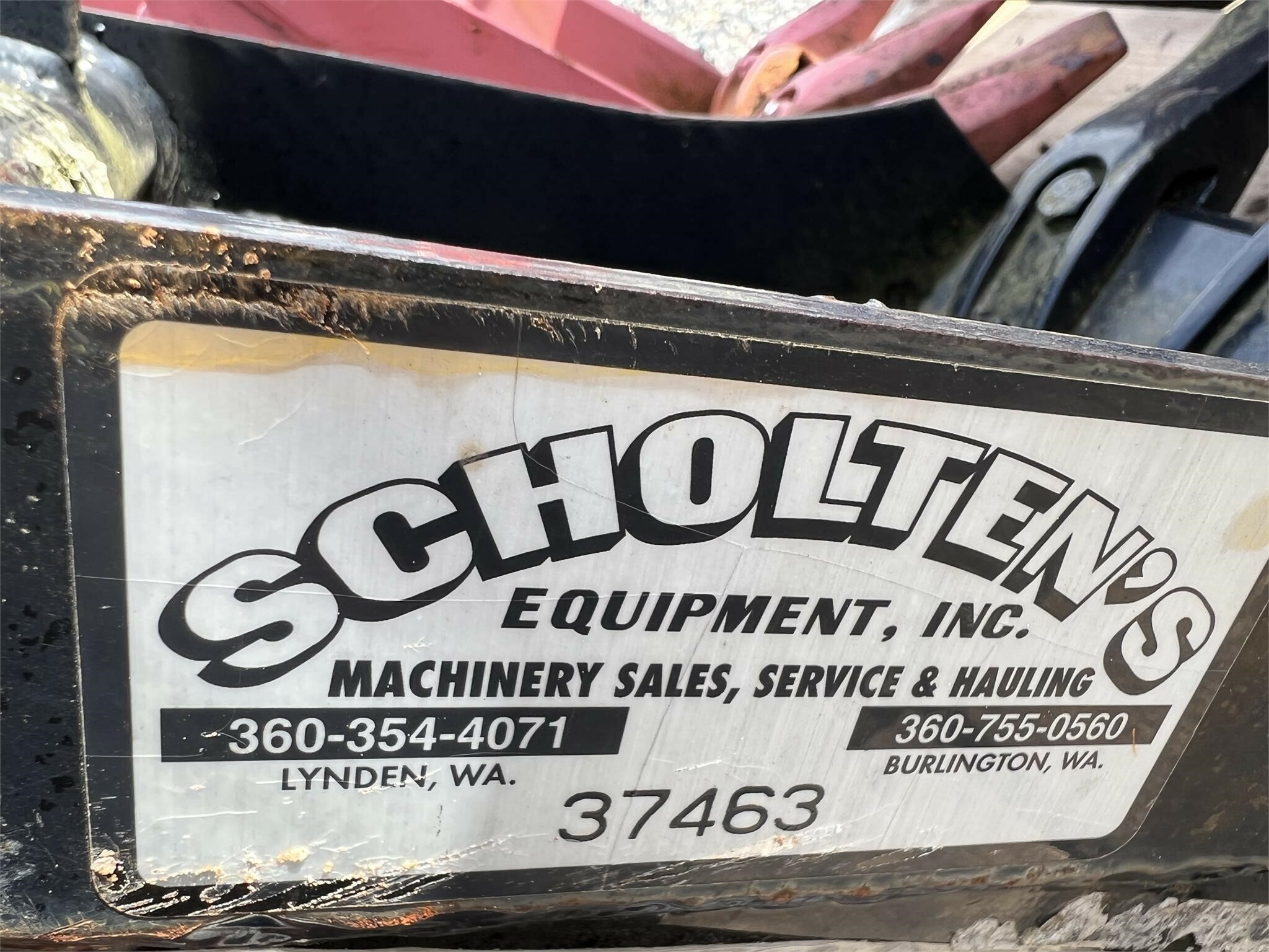 2016 Kubota BT2921 Backhoe and Excavator Attachment