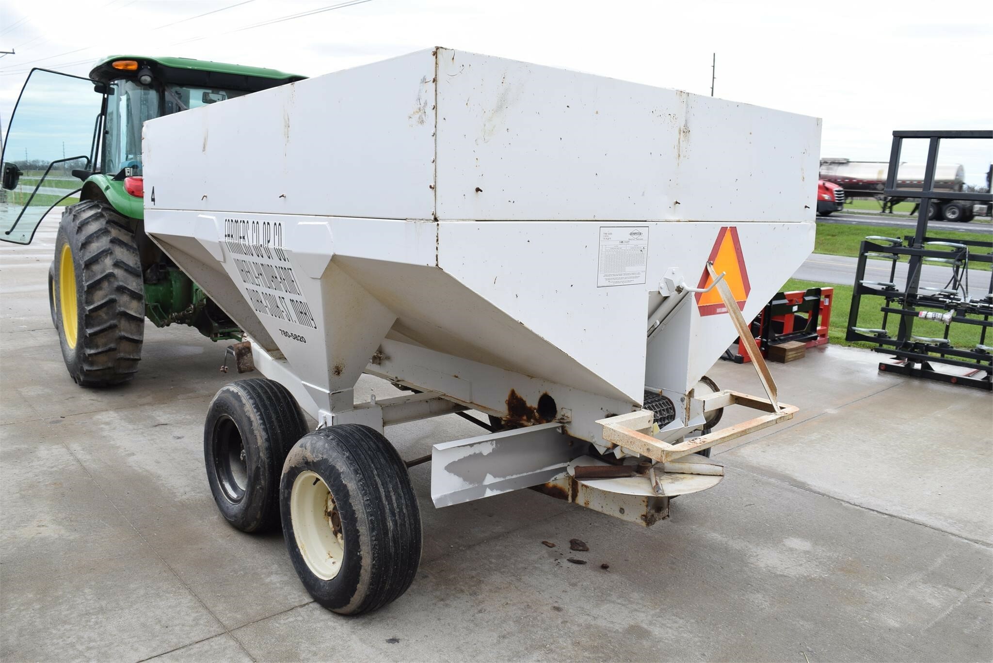 Dempster 560D PullType Fertilizer Spreader 5,000 Machinery Pete