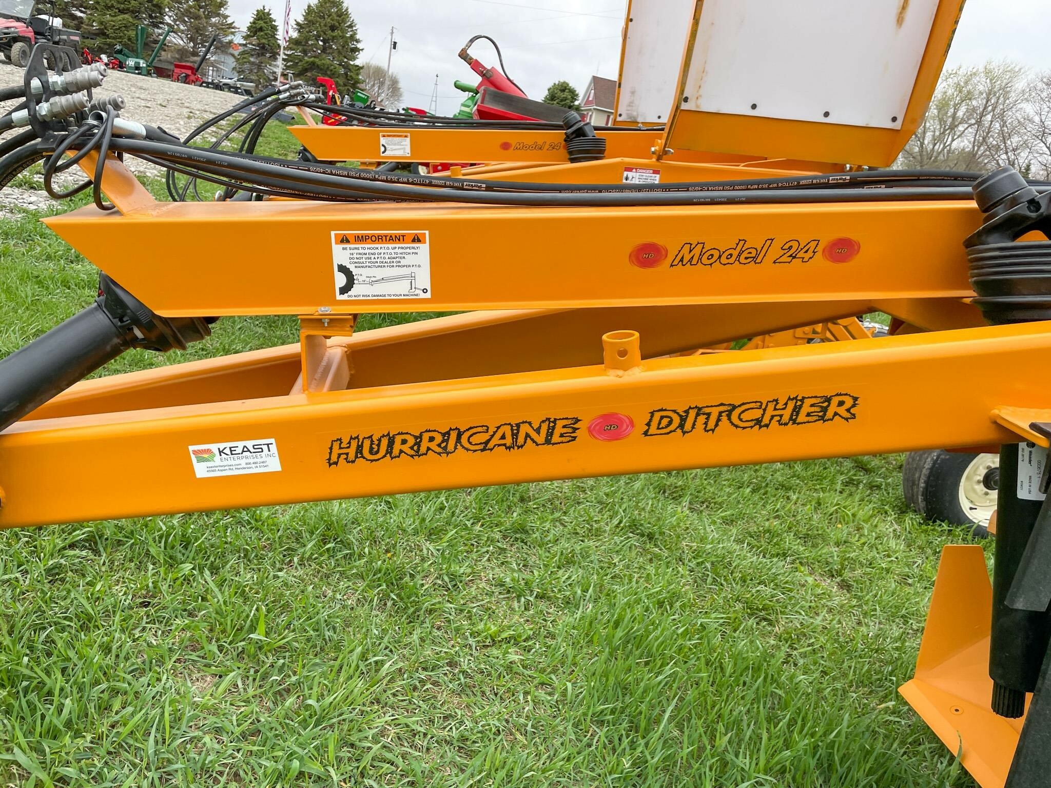 2023 Hurricane Ditcher 24 Field Drainage Equipment 20,631 Machinery Pete