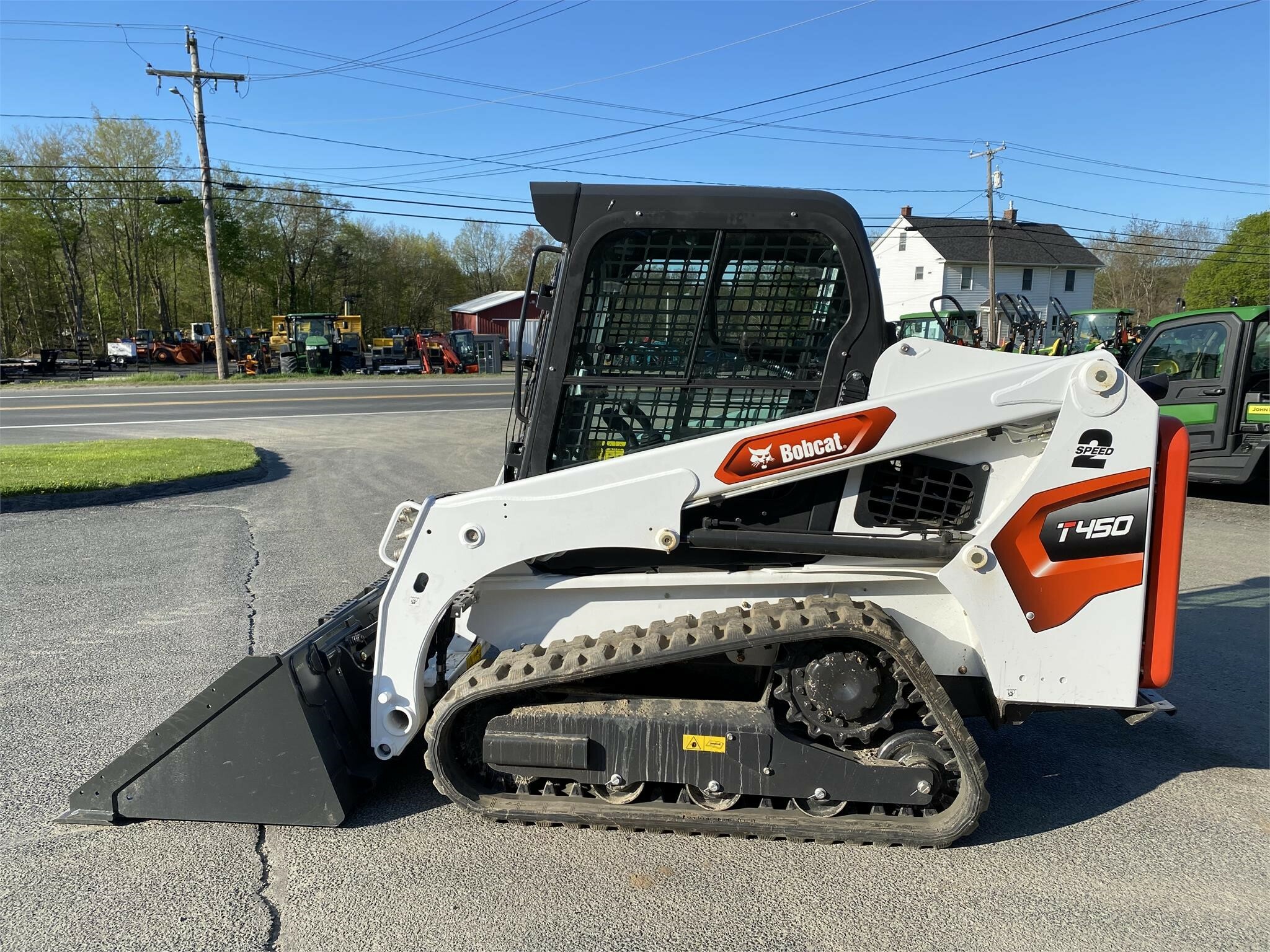 2022 Bobcat T450 Skid Steer 59,900 Machinery Pete