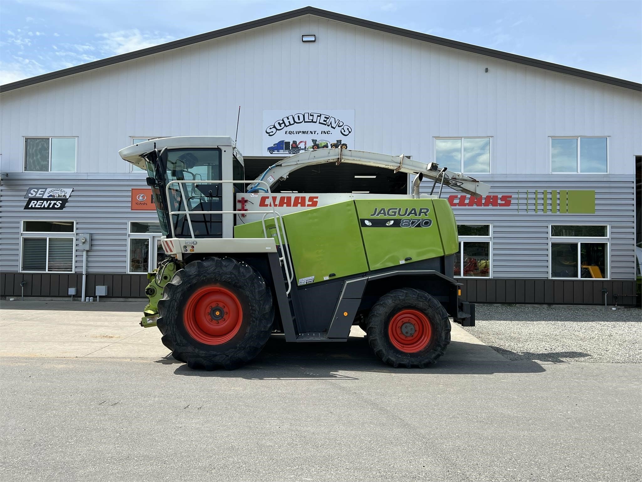 2006 Claas Jaguar 870 Self-Propelled Forage Harvester