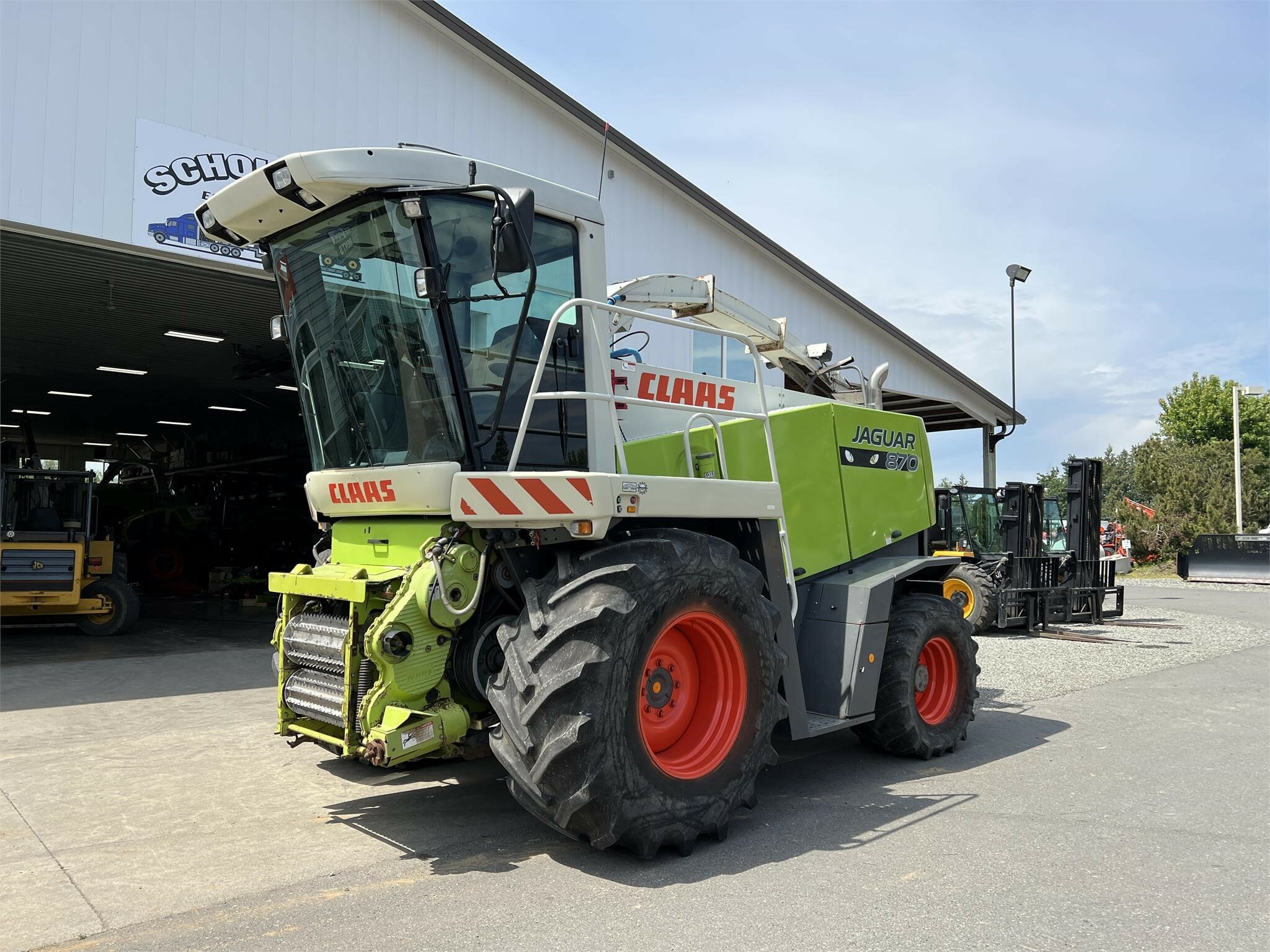 2006 Claas Jaguar 870 Self-Propelled Forage Harvester