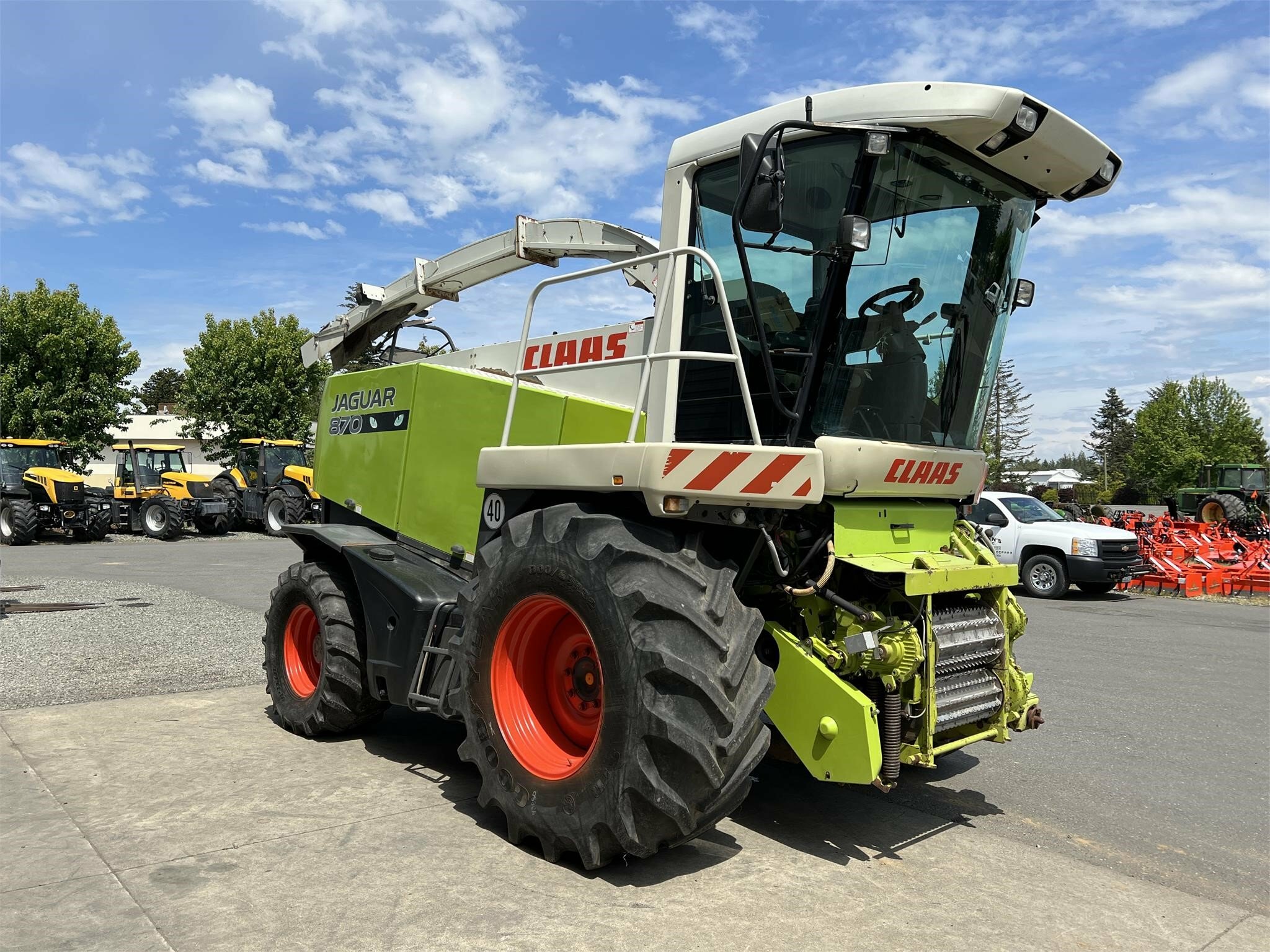 2006 Claas Jaguar 870 Self-Propelled Forage Harvester