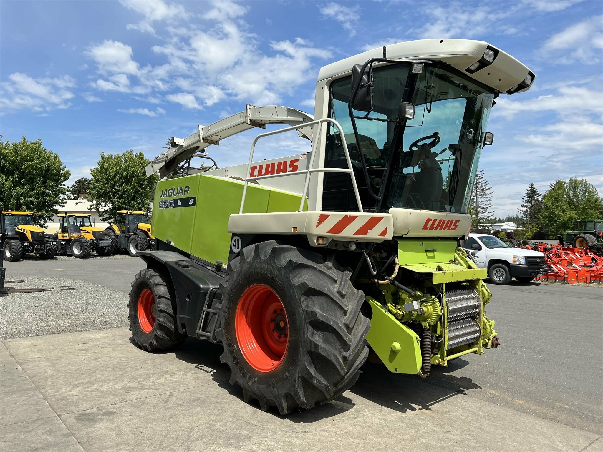 2006 Claas Jaguar 870 Self-Propelled Forage Harvester