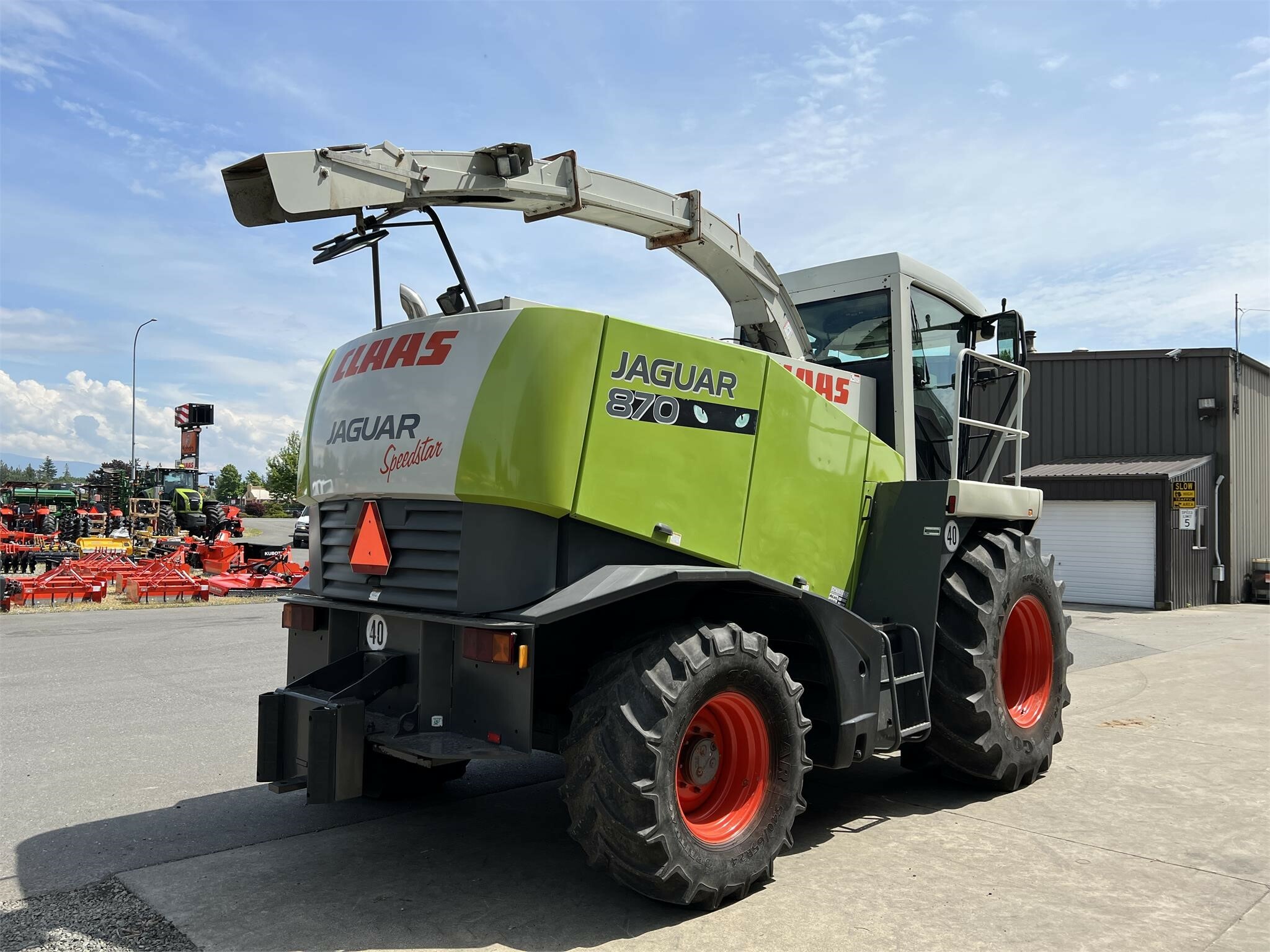 2006 Claas Jaguar 870 Self-Propelled Forage Harvester