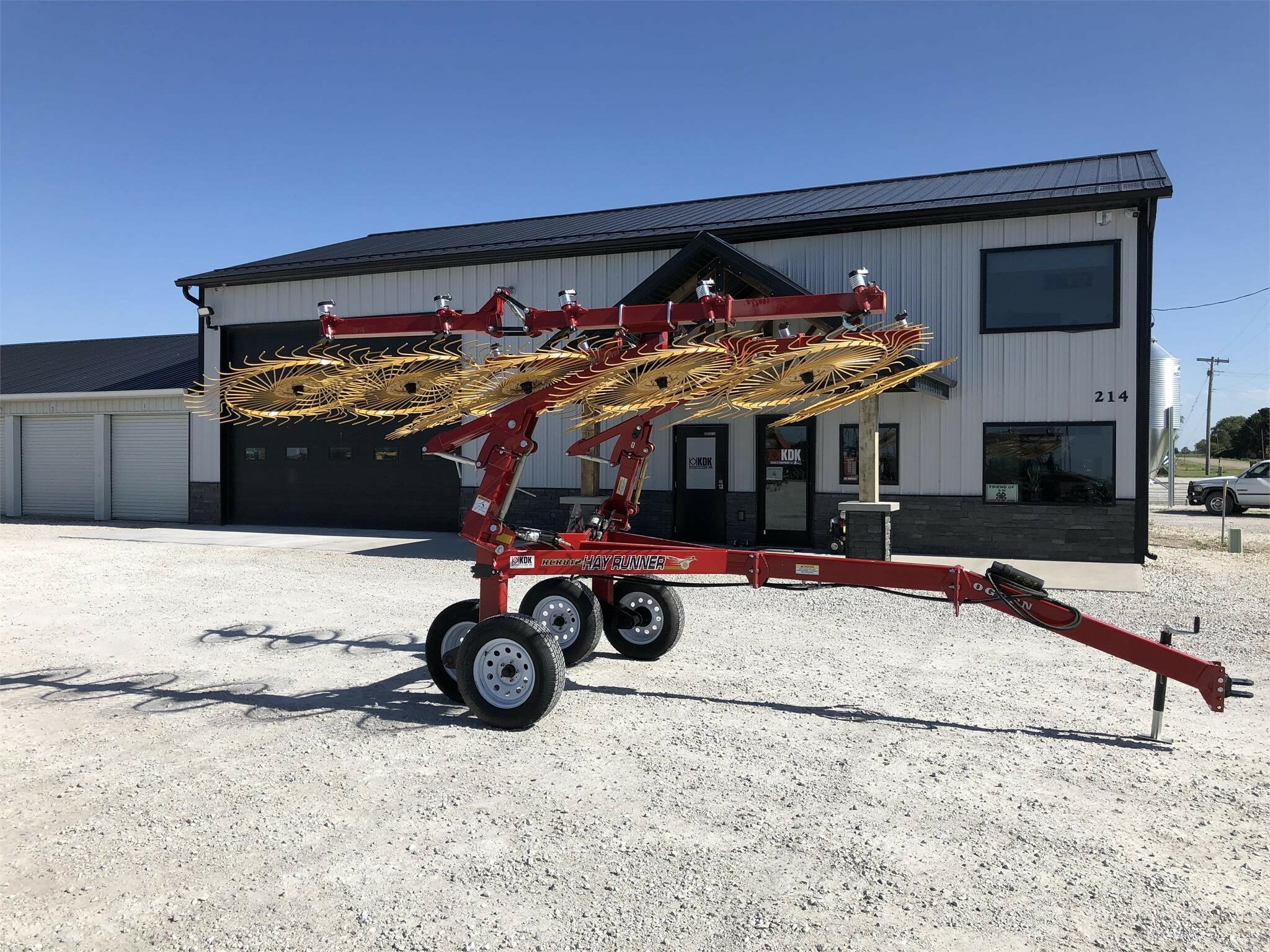 2026 Ogden Metalworks RCR812 Rake