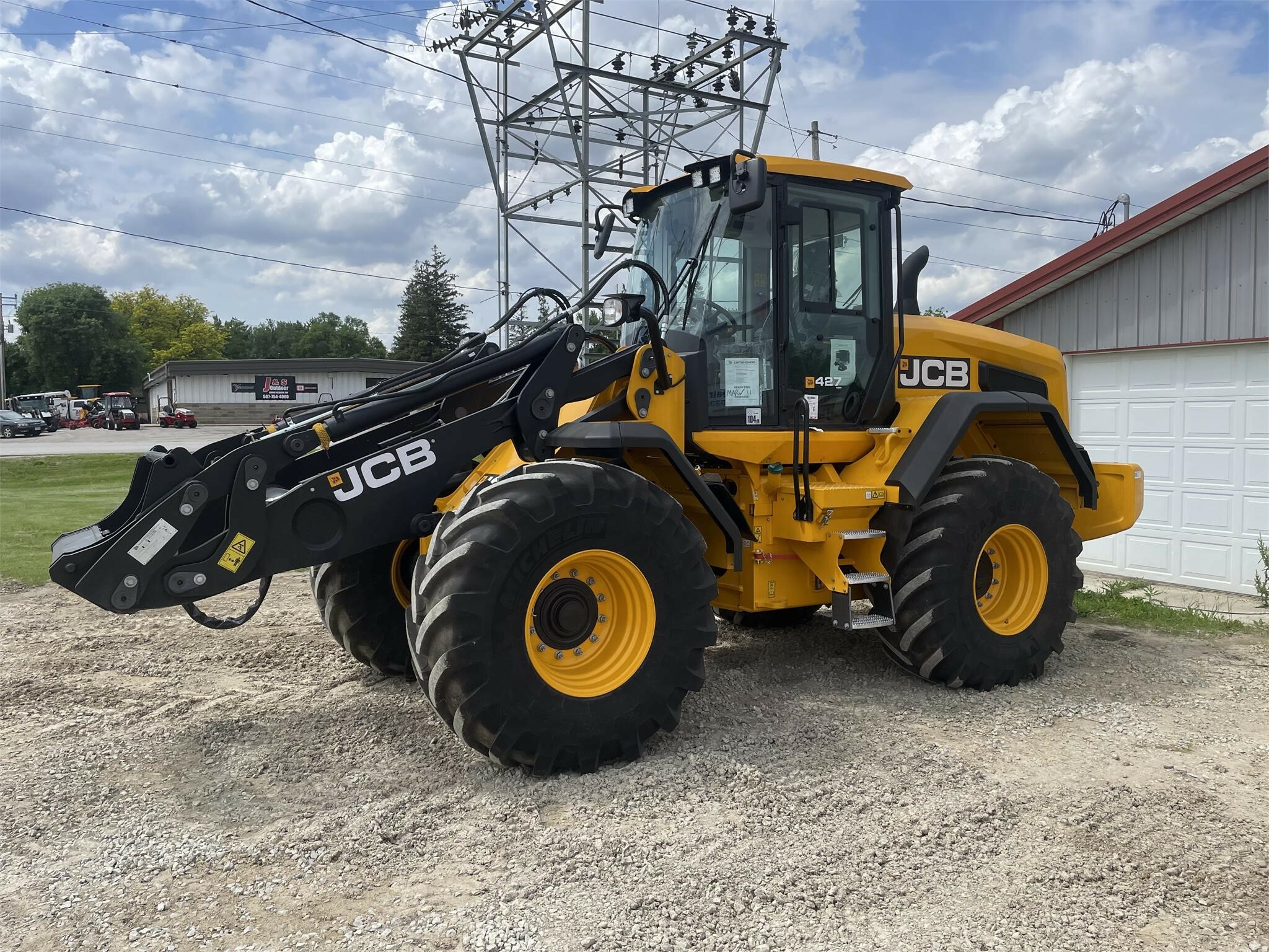 JCB 427HT Wheel Loader Call Machinery Pete