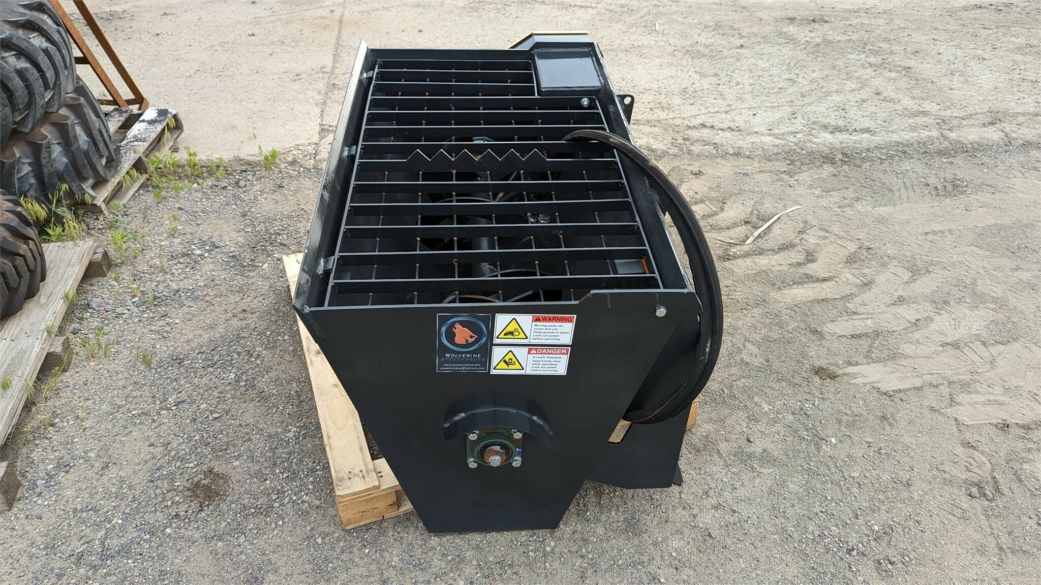 Wolverine CEMENT MIXER Loader and Skid Steer Attachment 2,950 Machinery Pete