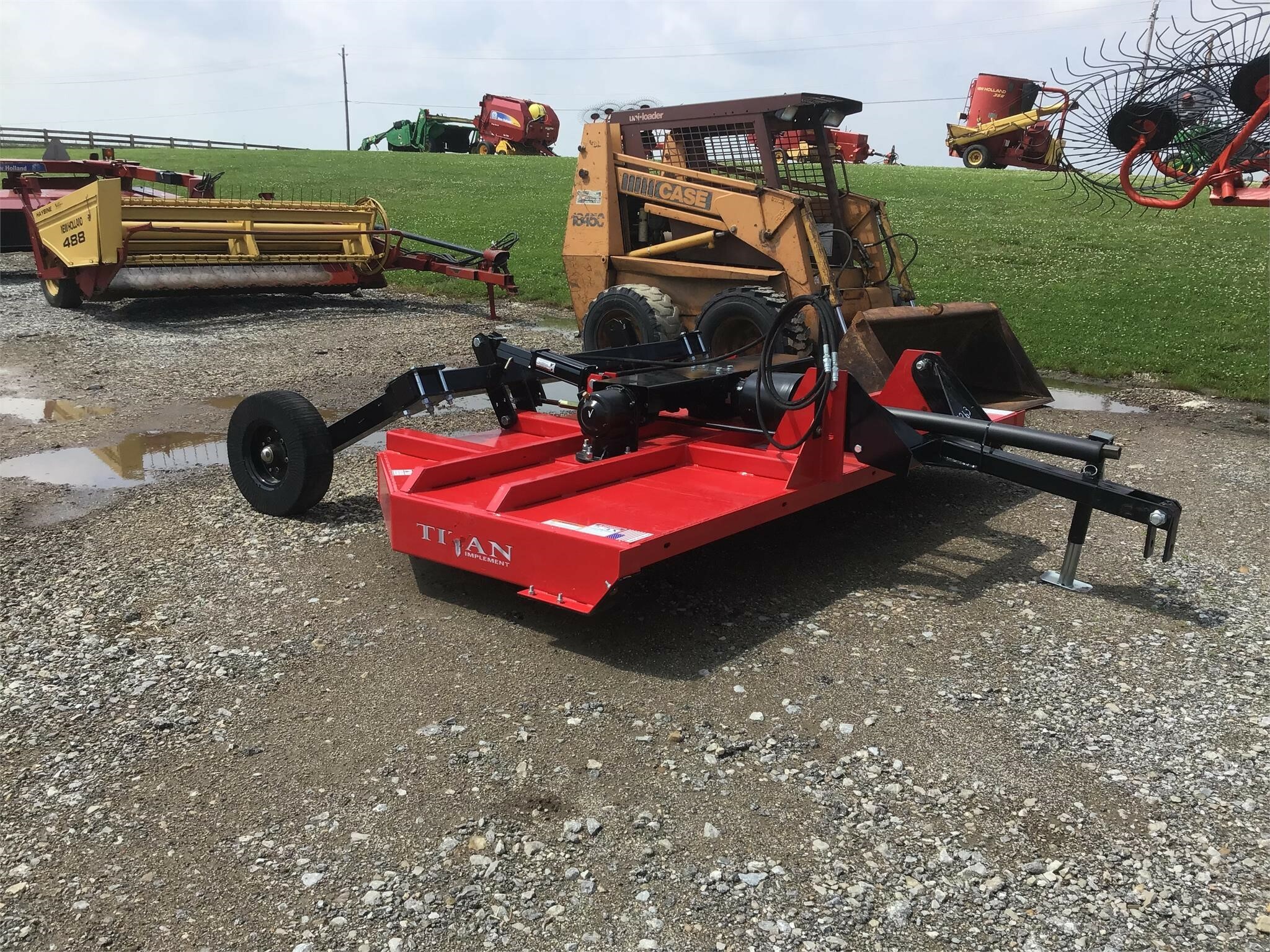 2023 Titan Attachments 1810P Rotary Cutter 8,250 Machinery Pete