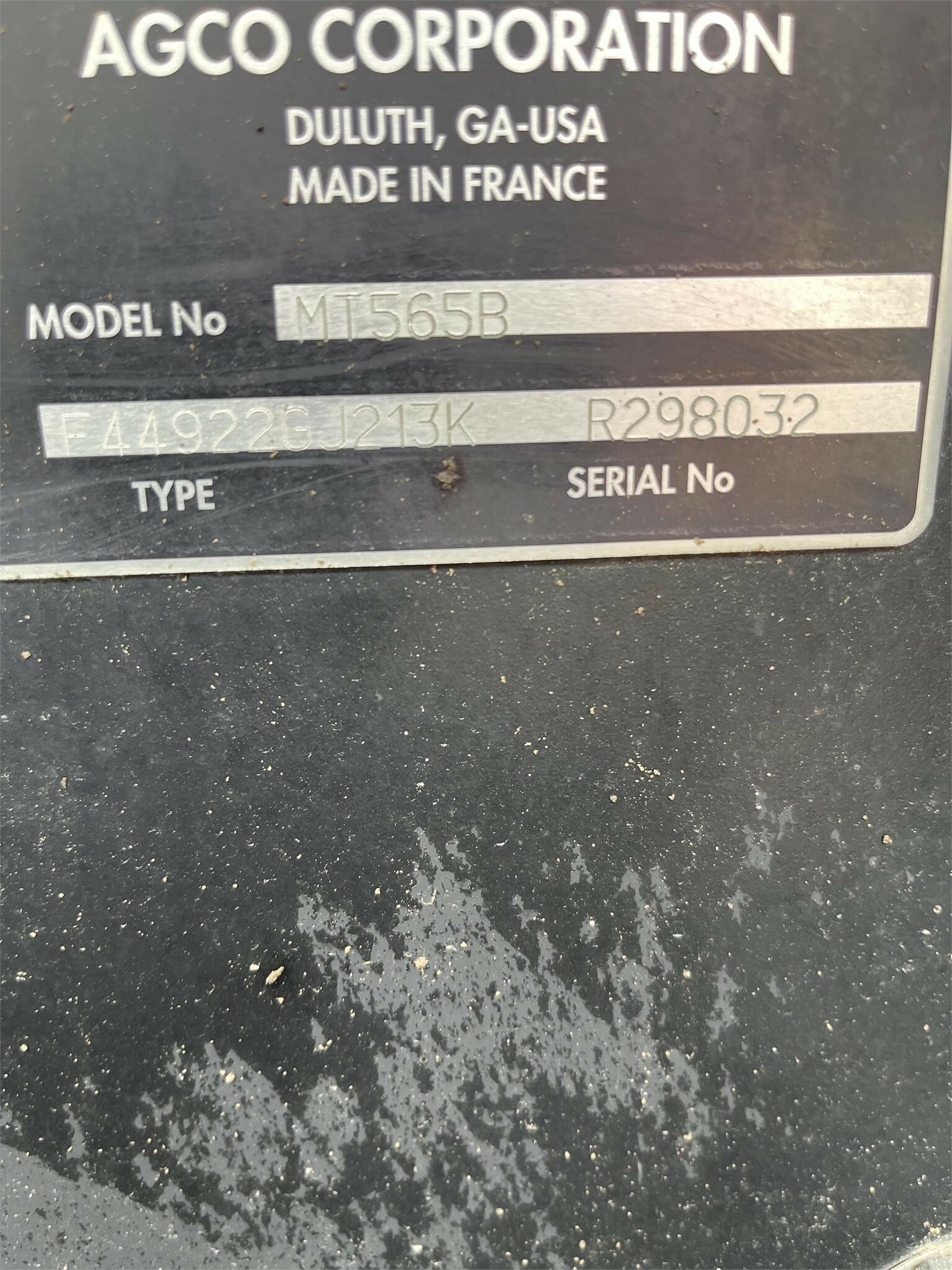 2006 Challenger MT565B Tractor