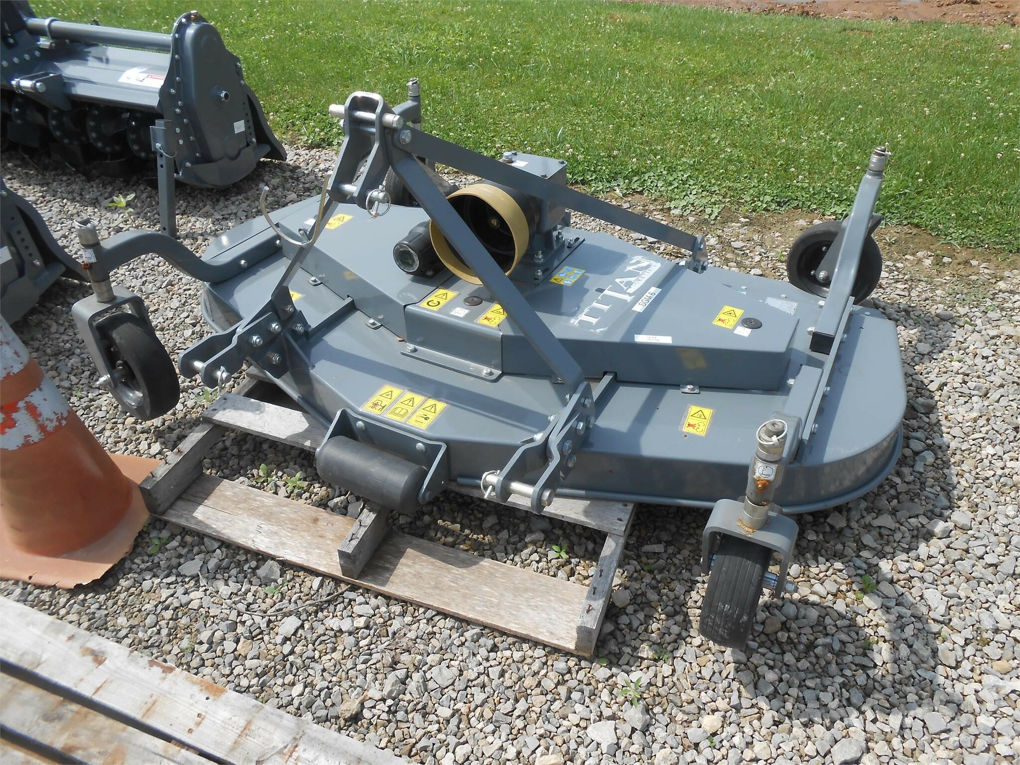 2022 Titan Attachments SGM6 Rotary Cutter 2,490 Machinery Pete