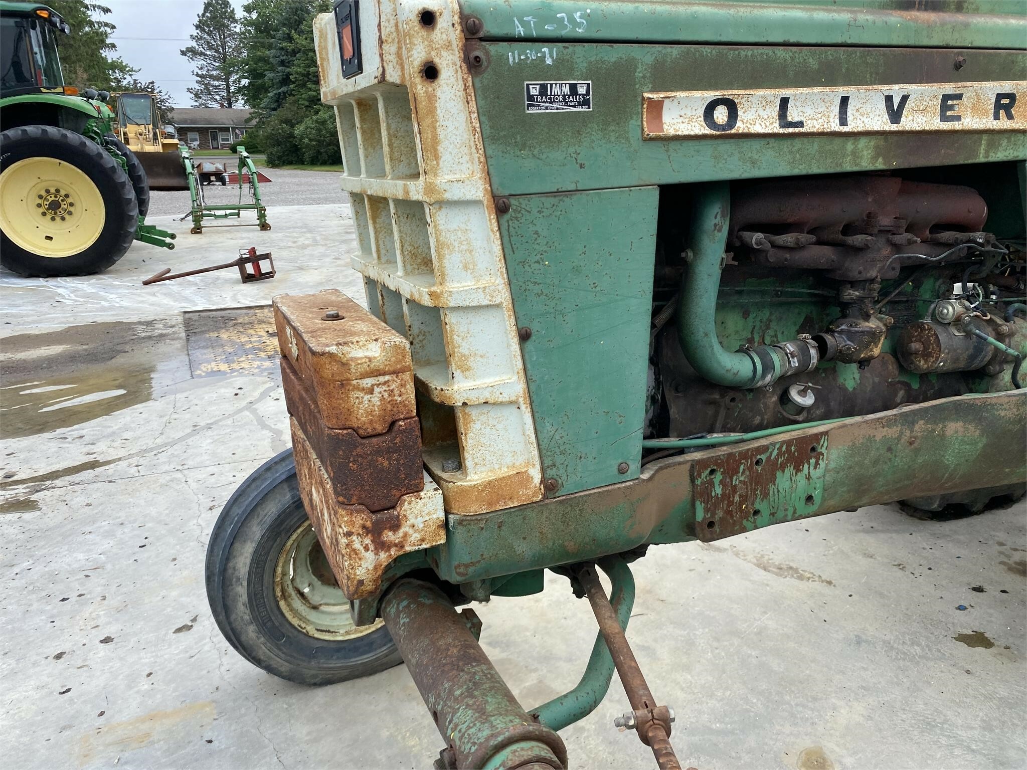 Oliver 1650 Tractor 4,500 Machinery Pete