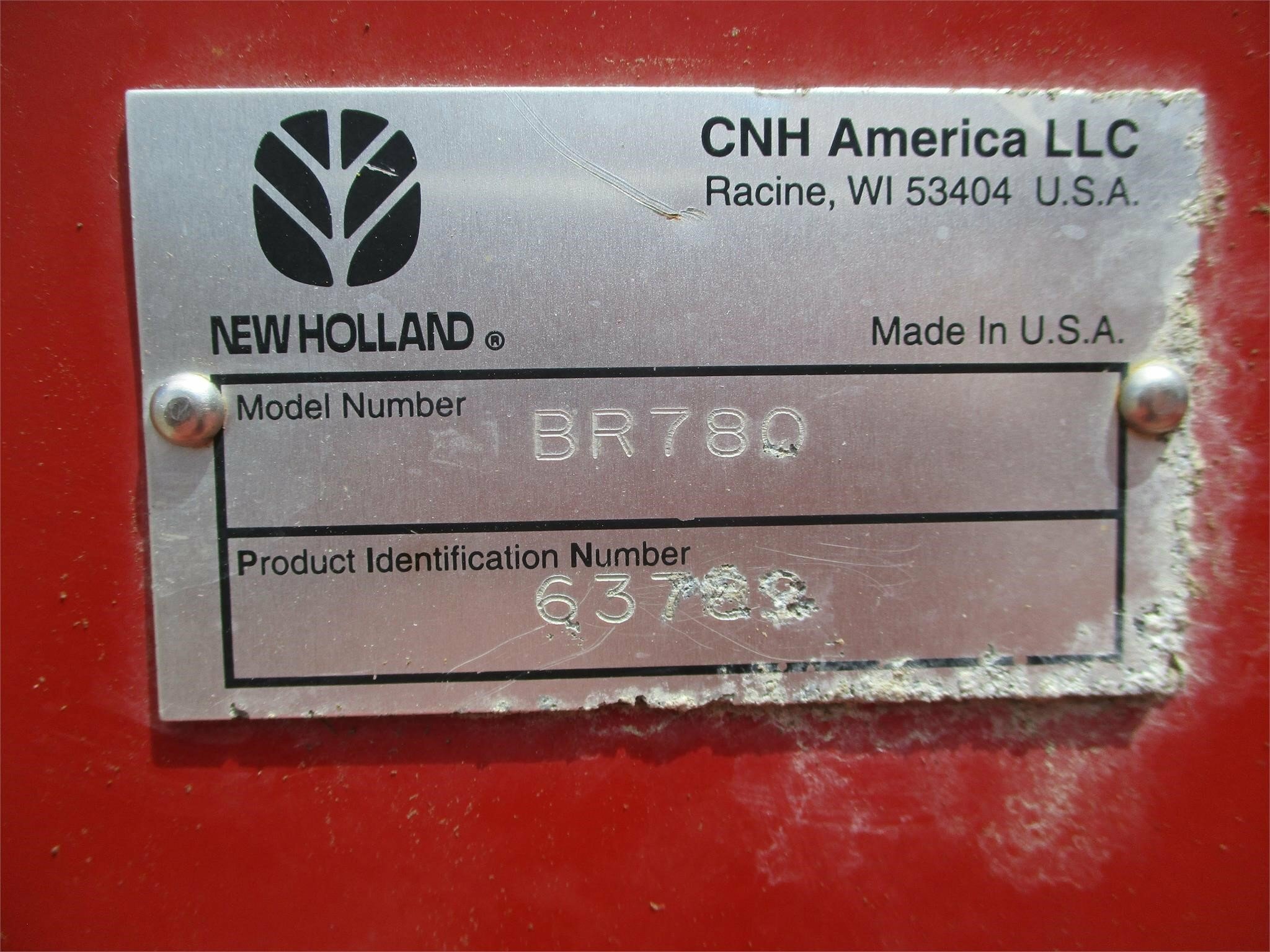 2005 New Holland BR780 Round Baler