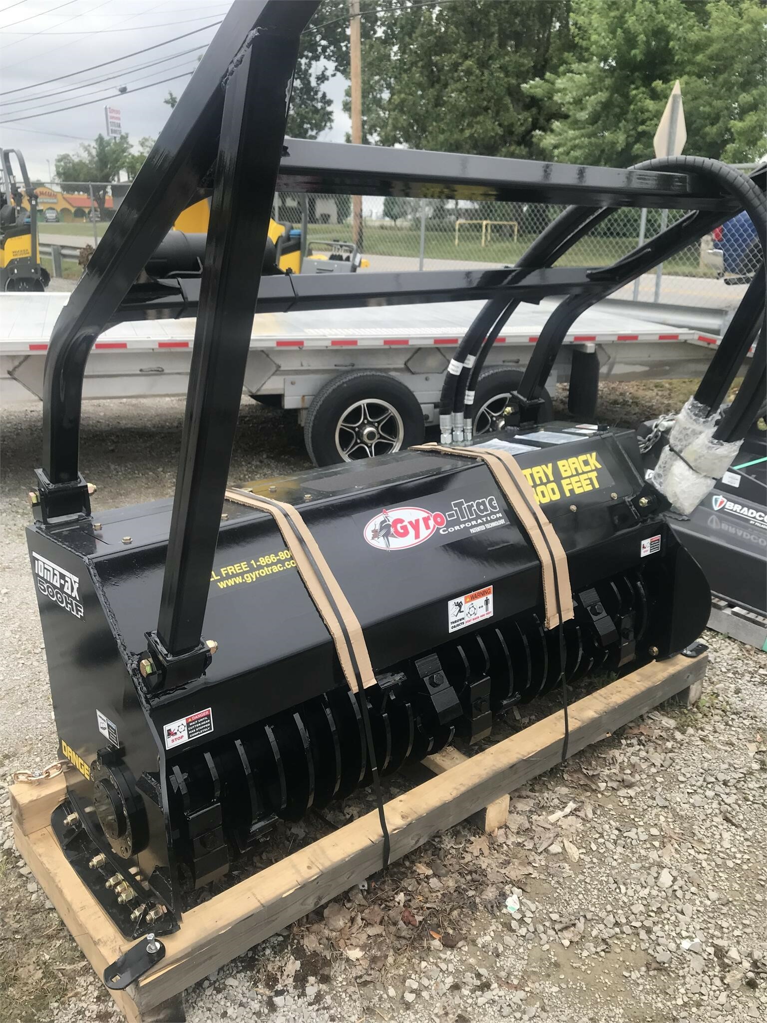 2022 Gyro Trac 500HF Loader and Skid Steer Attachment 38,500