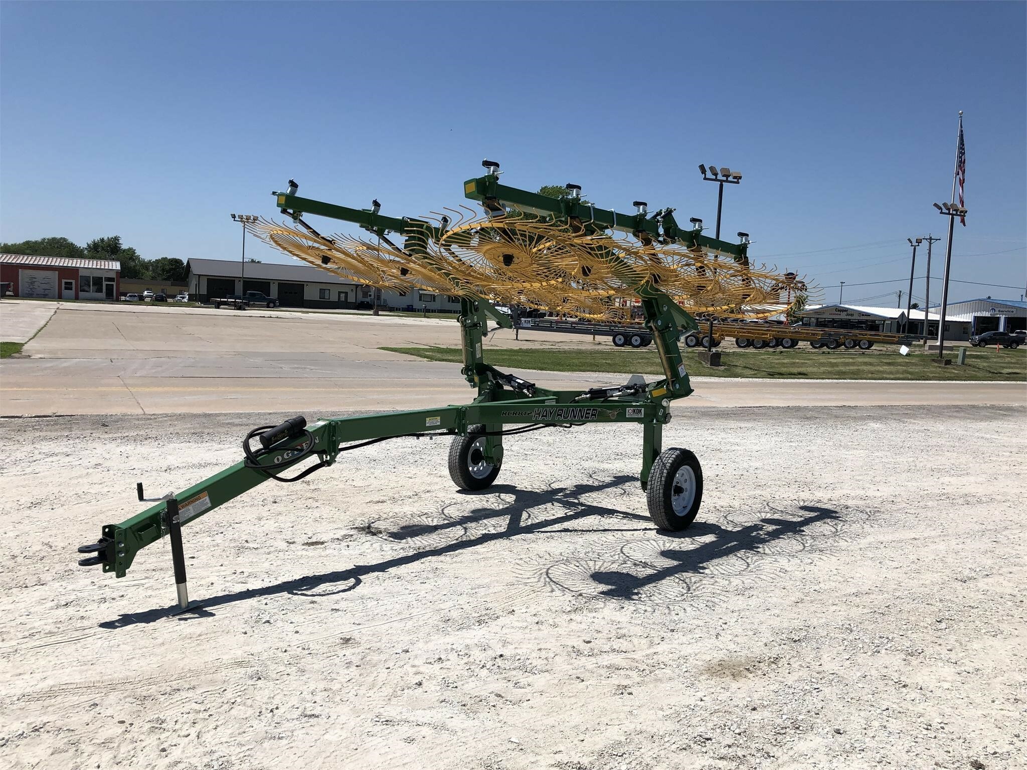 2024 Ogden Metalworks RCR812 Rake