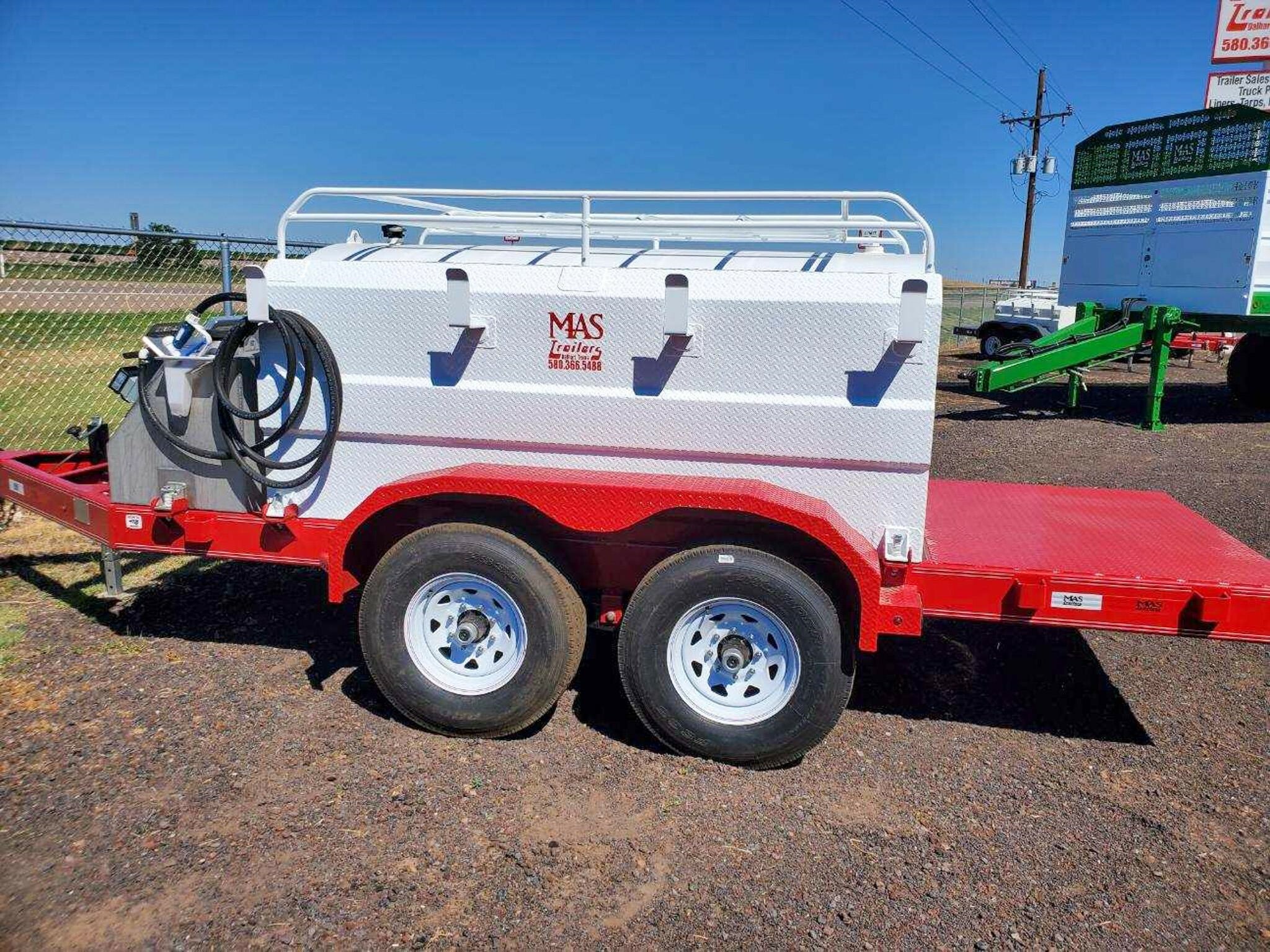 2024 MAS TRAILERS 990 Fuel Trailer Fuel Trailer 13,837 Machinery Pete