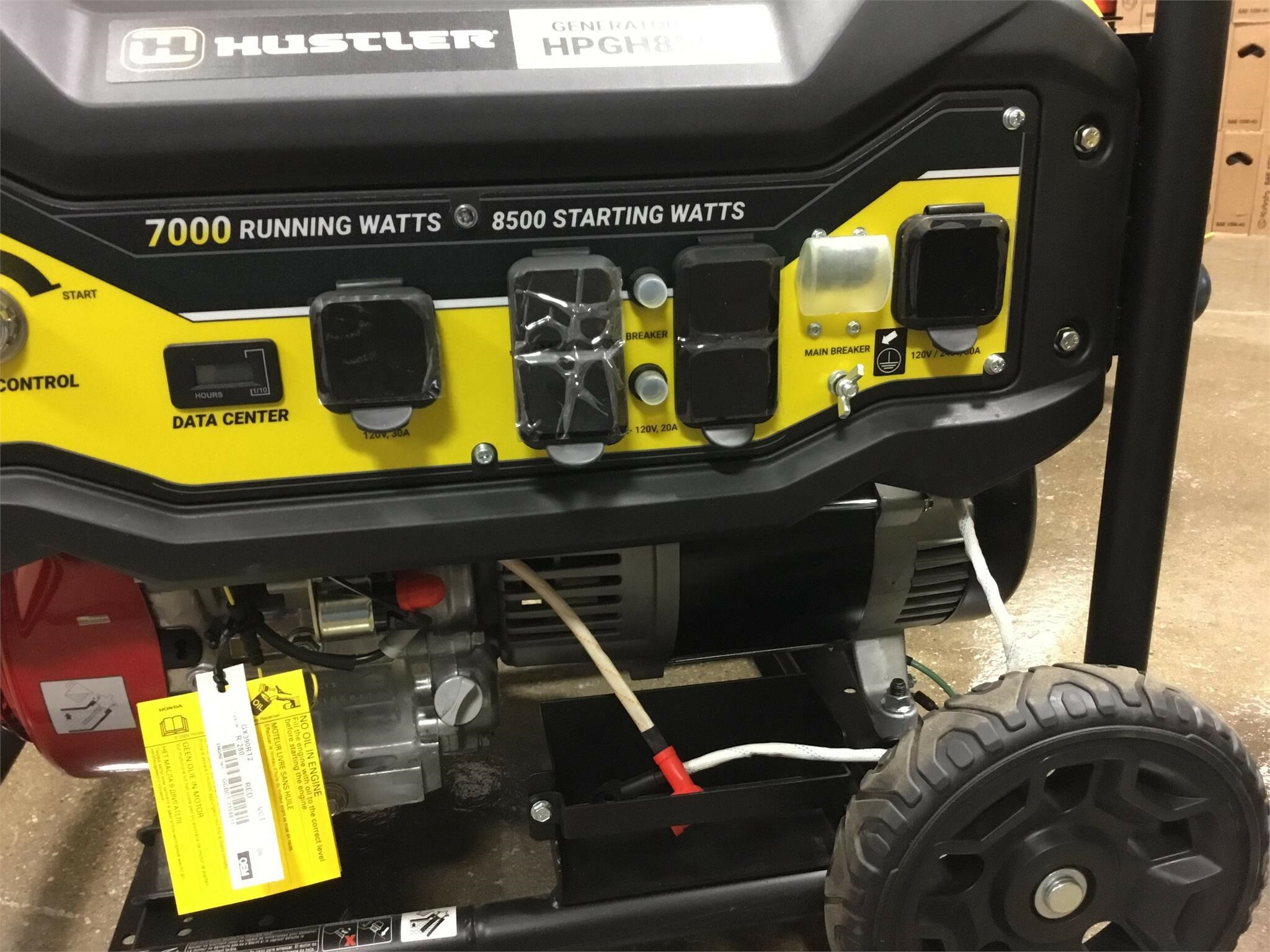2021 Hustler HPGH8500E Generator