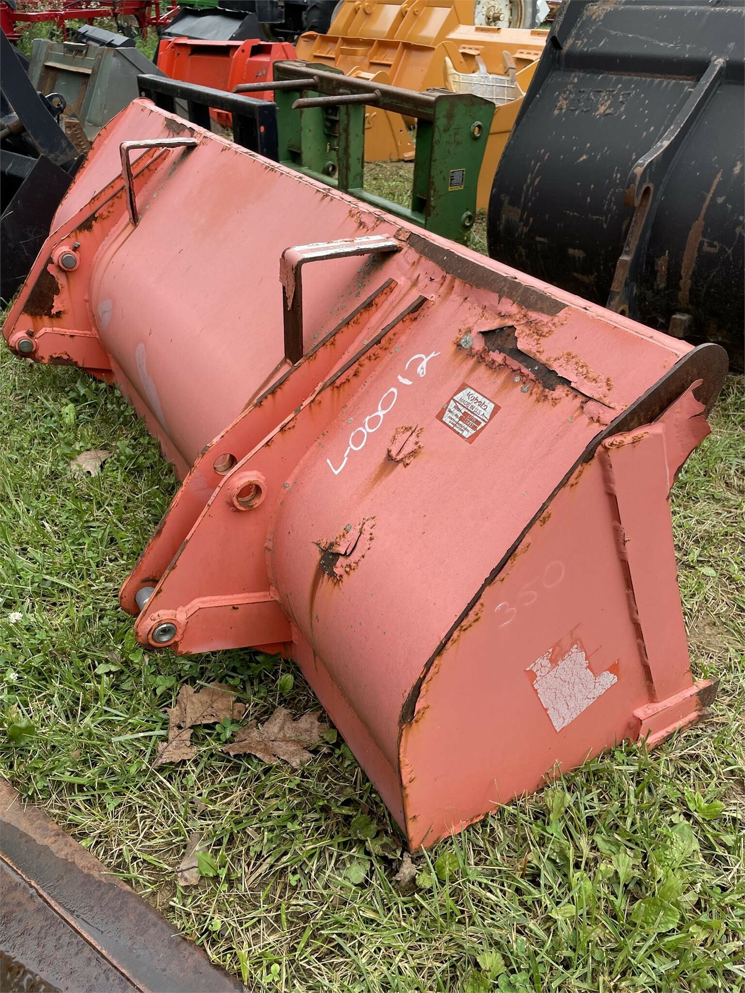 Kubota L1779 Loader and Skid Steer Attachment 500 Machinery Pete