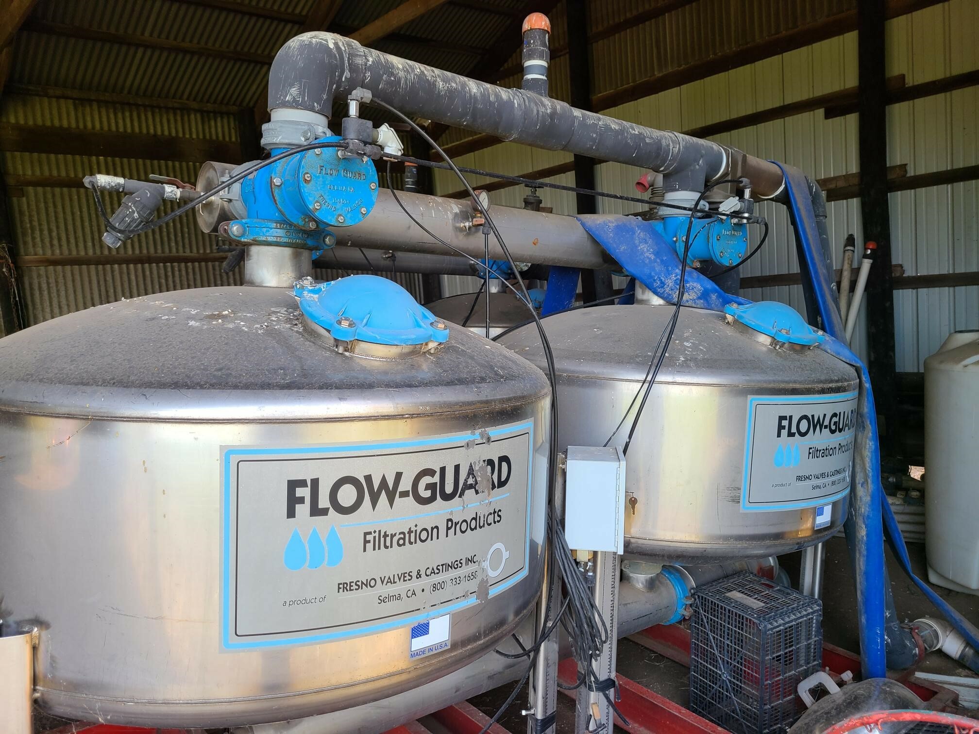 2009 Rain-Flo SERIES 1100 MEDIA FILTERS Tank