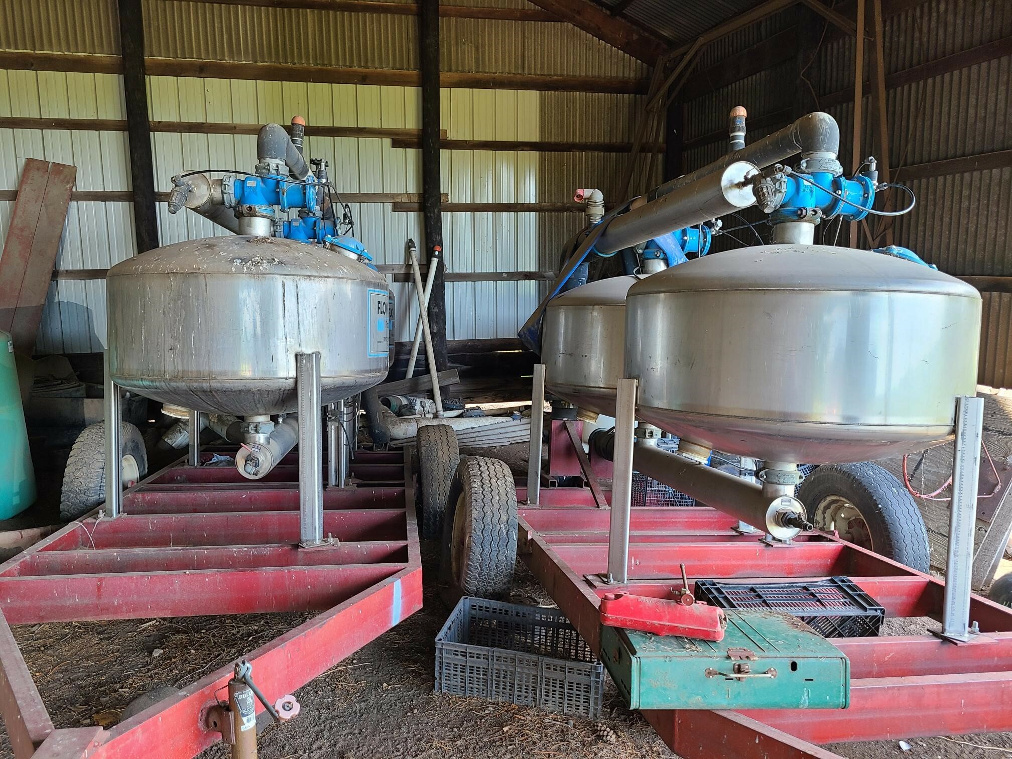 2009 Rain-Flo SERIES 1100 MEDIA FILTERS Tank