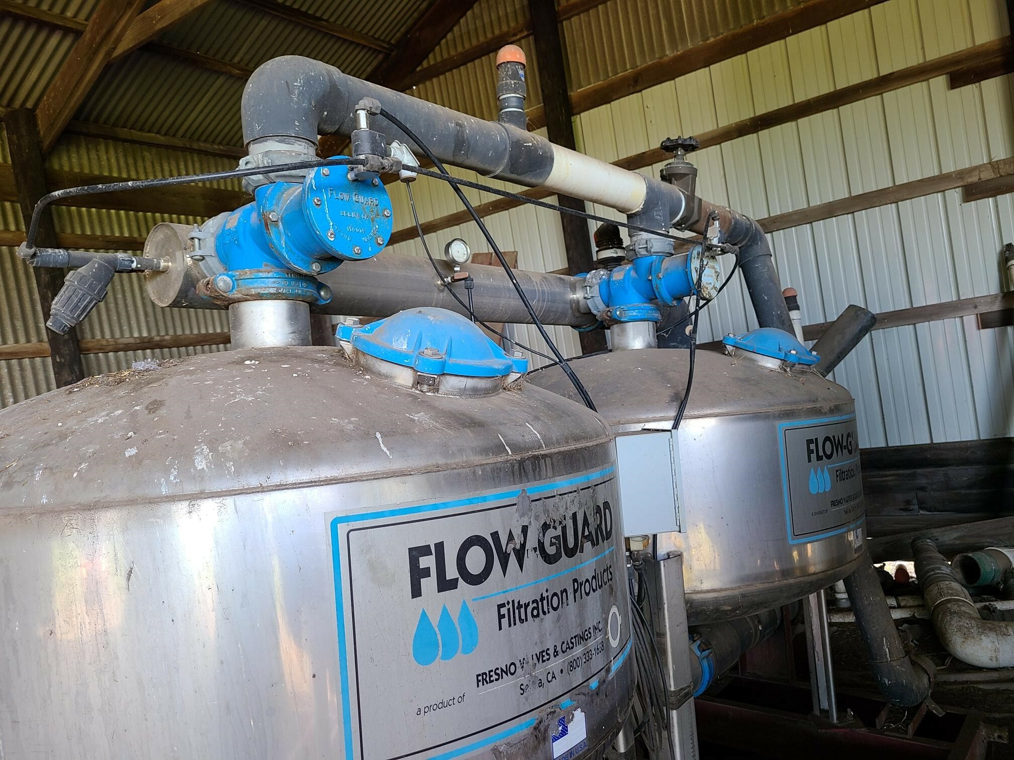 2009 Rain-Flo SERIES 1100 MEDIA FILTERS Tank