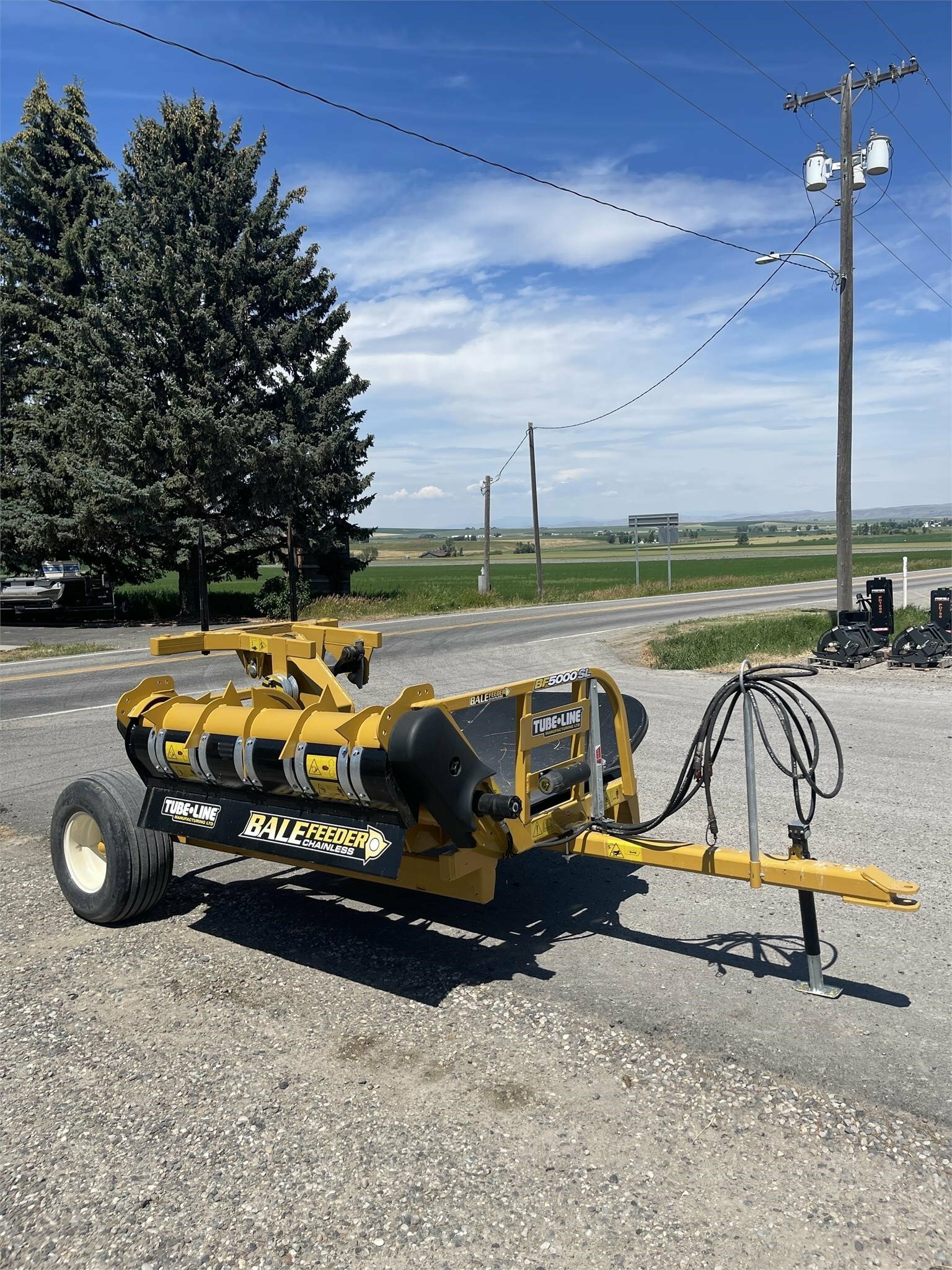 2022 Tubeline BF5000SL Bale Processor 21,800 Machinery Pete