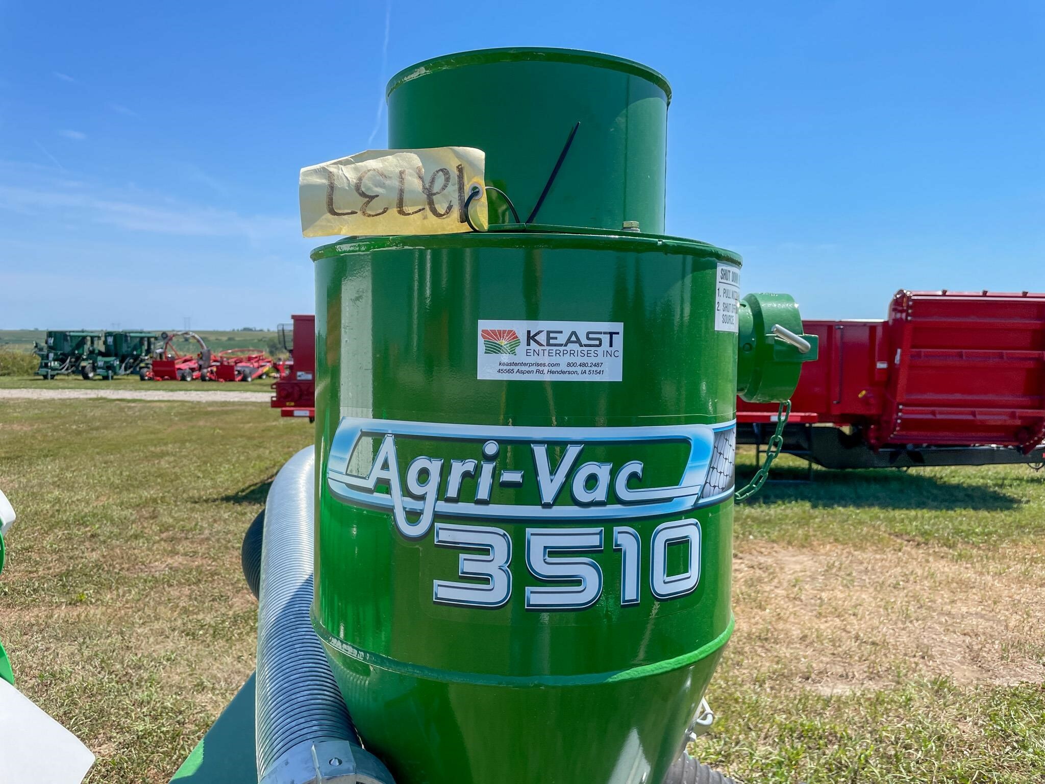 2026 Walinga AGRI-VAC 3510G Grain Vac