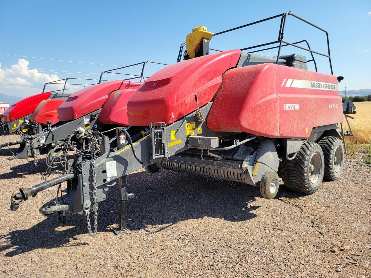 18 Massey Ferguson 2270xd Big Square Baler 995 Machinery Pete