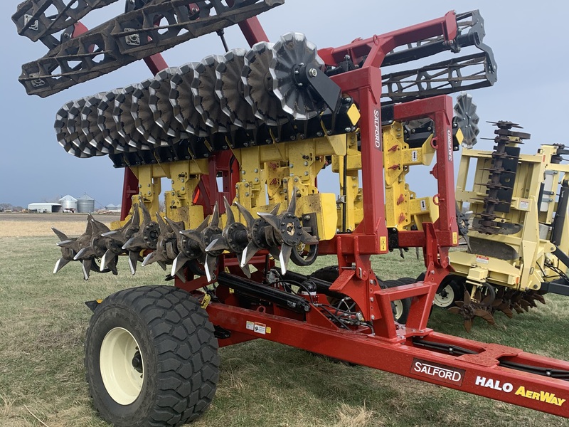 Salford Halo Aerway Vertical Tillage 114,000 Machinery Pete