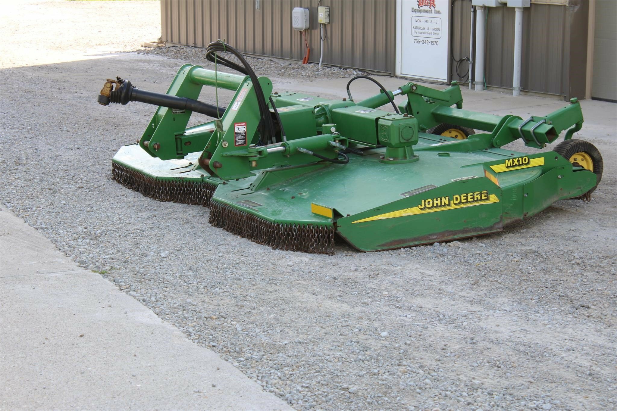 John Deere MX10 Rotary Cutter 7,950 Machinery Pete