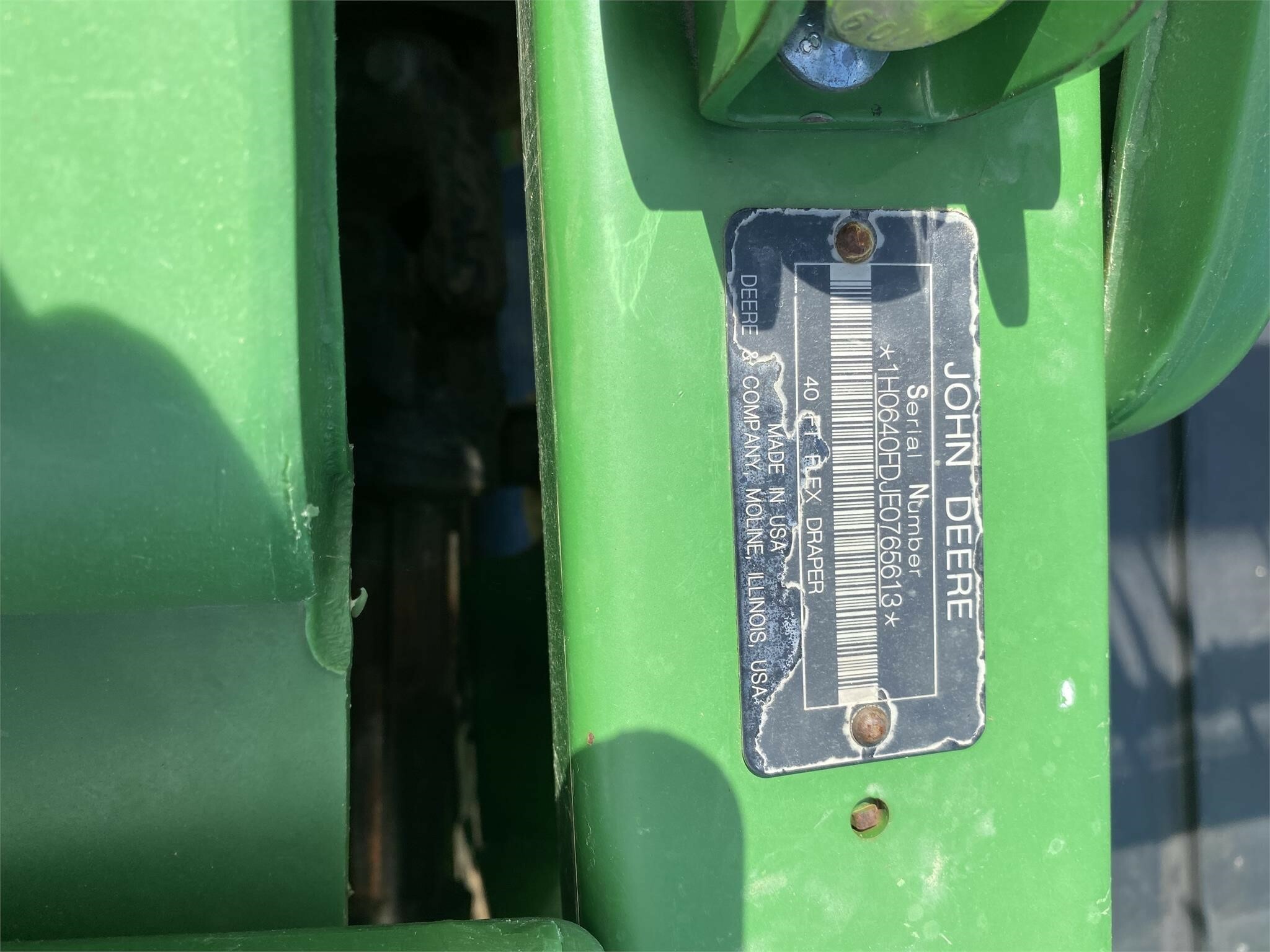 2014 John Deere 640FD Platform