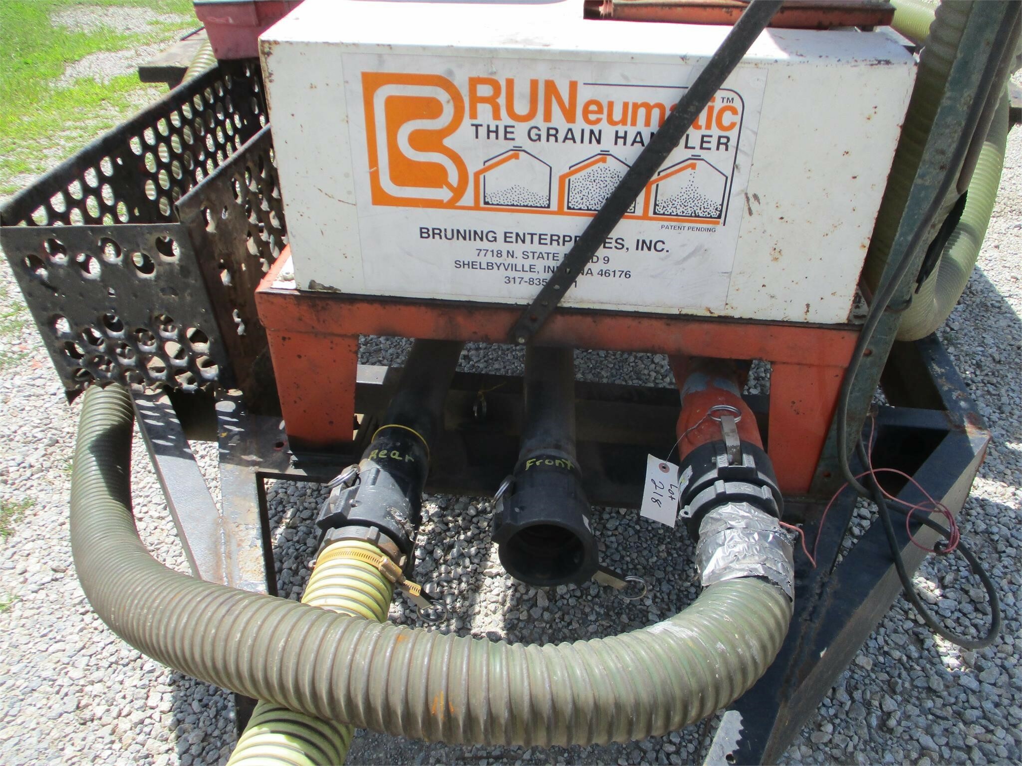  Bruneumatic 316G Planter and Drill Attachment