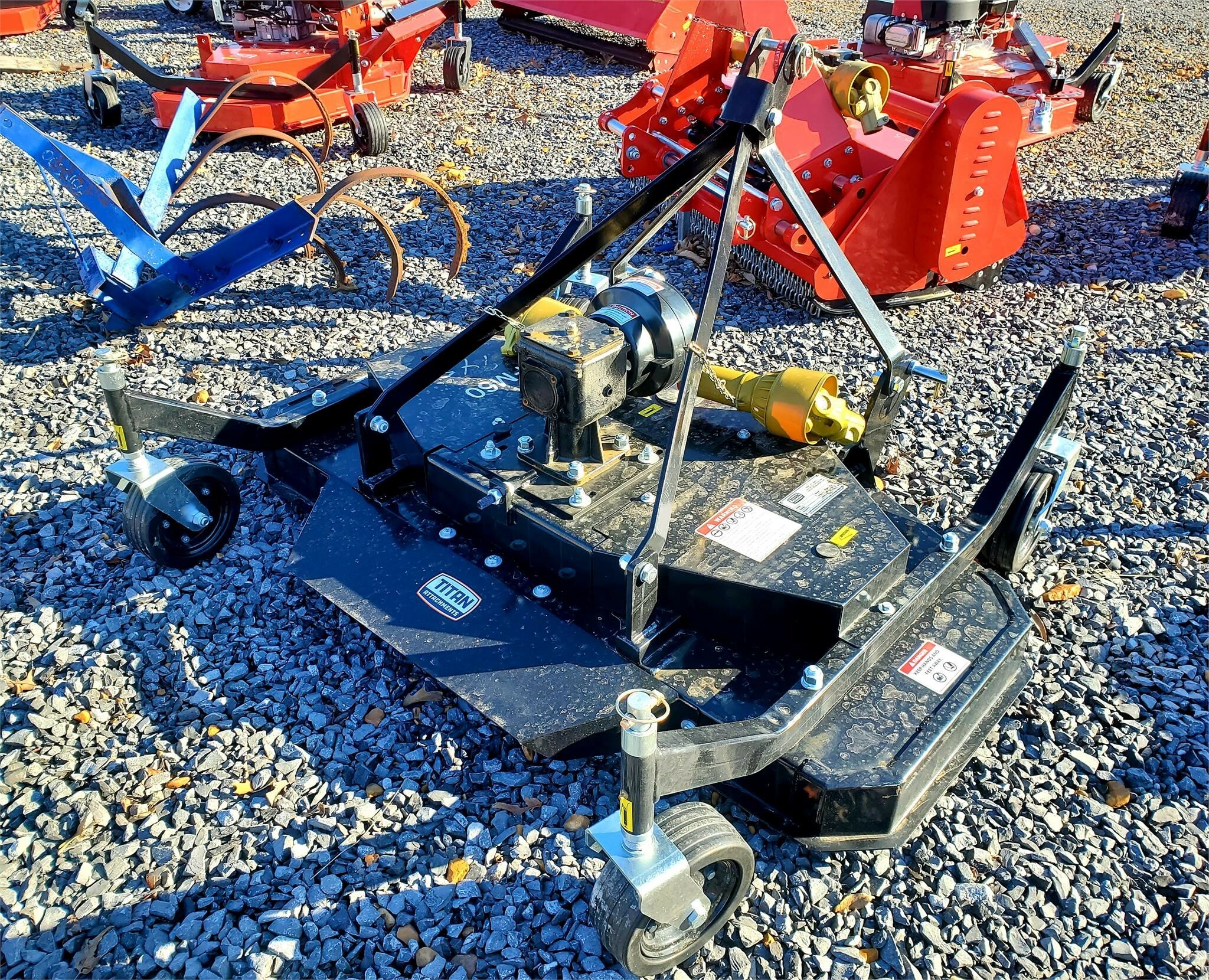 2022 Titan Attachments FM60 Rotary Cutter 1,600 Machinery Pete