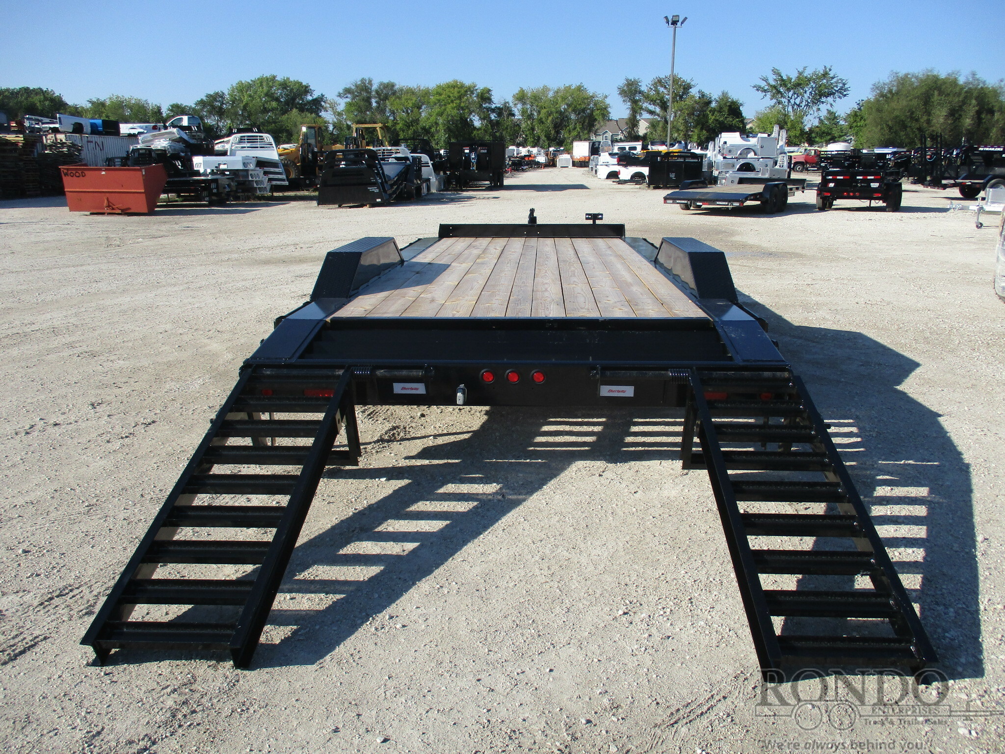 2022 Liberty LE14K102X20C6 Flatbed Trailer Call Machinery Pete
