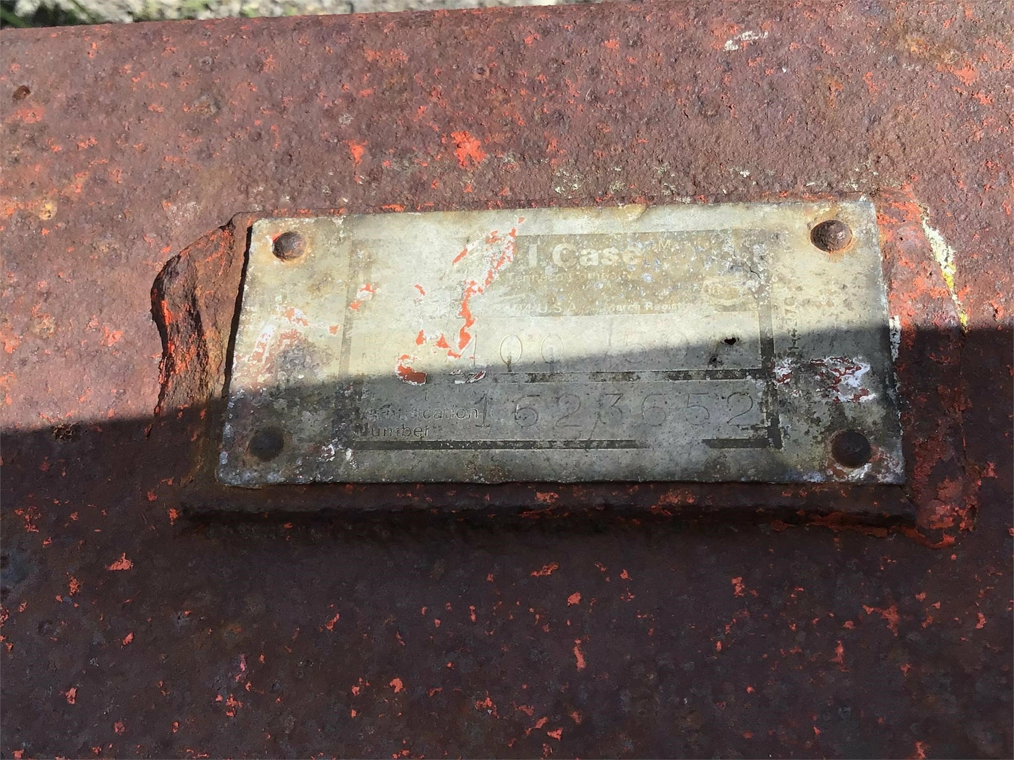  Case 500 Plow
